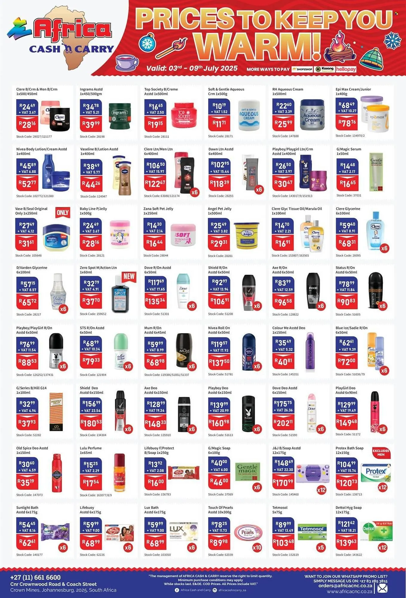 Africa Cash and Carry catalogue from 3 July to 9 July 2025 - Catalogue Page 3