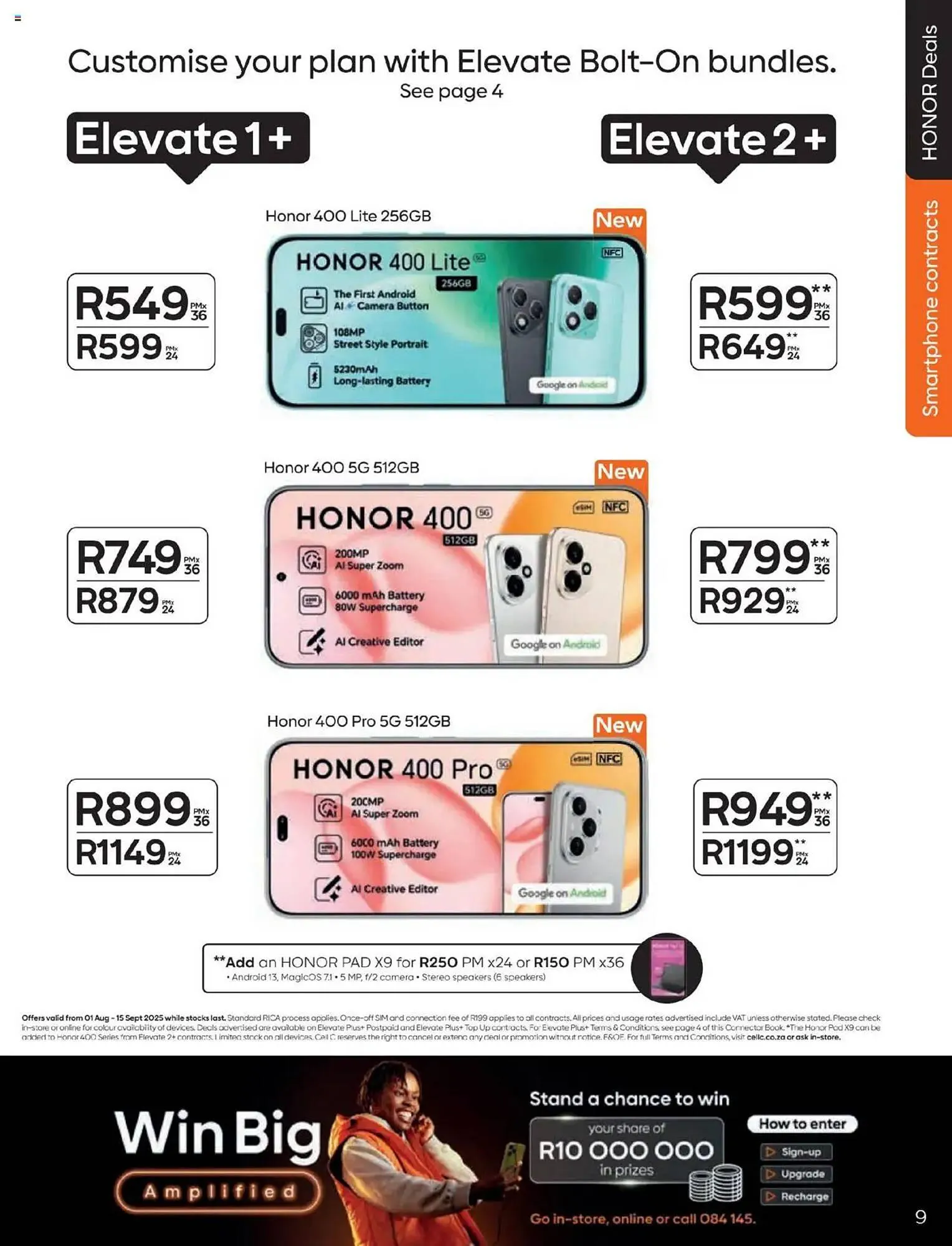Cell C catalogue from 1 August to 15 September 2025 - Catalogue Page 9