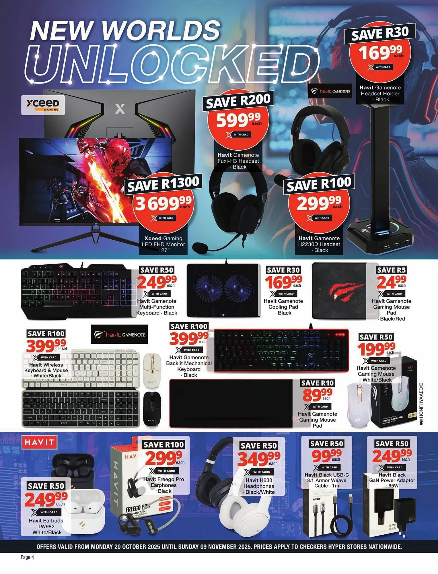 Checkers catalogue from 20 October to 9 November 2025 - Catalogue Page 4