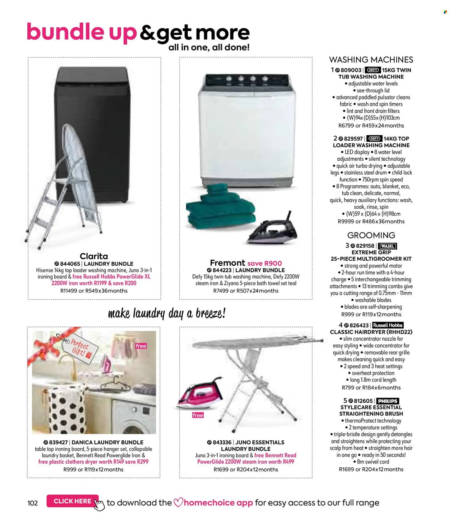 HomeChoice catalogue from 1 November to 31 December 2025 - Catalogue Page 102