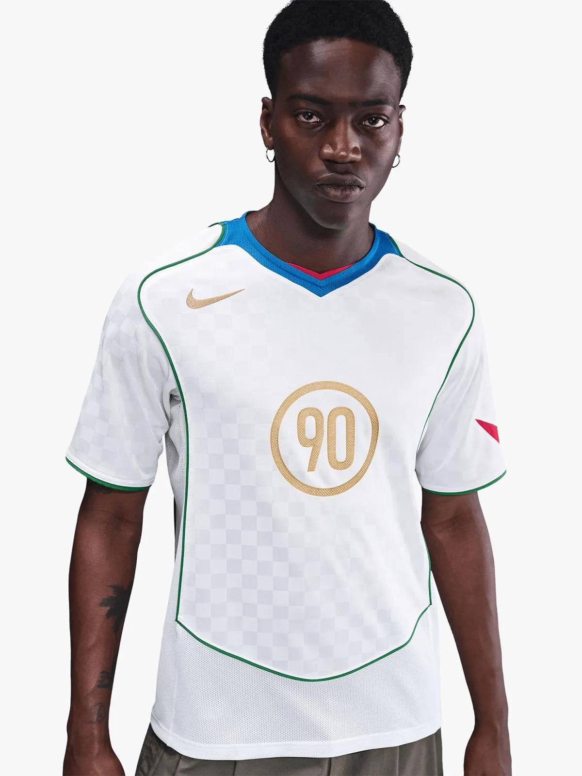 Nike Men's Total 90 Men's Dri-FIT White Soccer Jersey