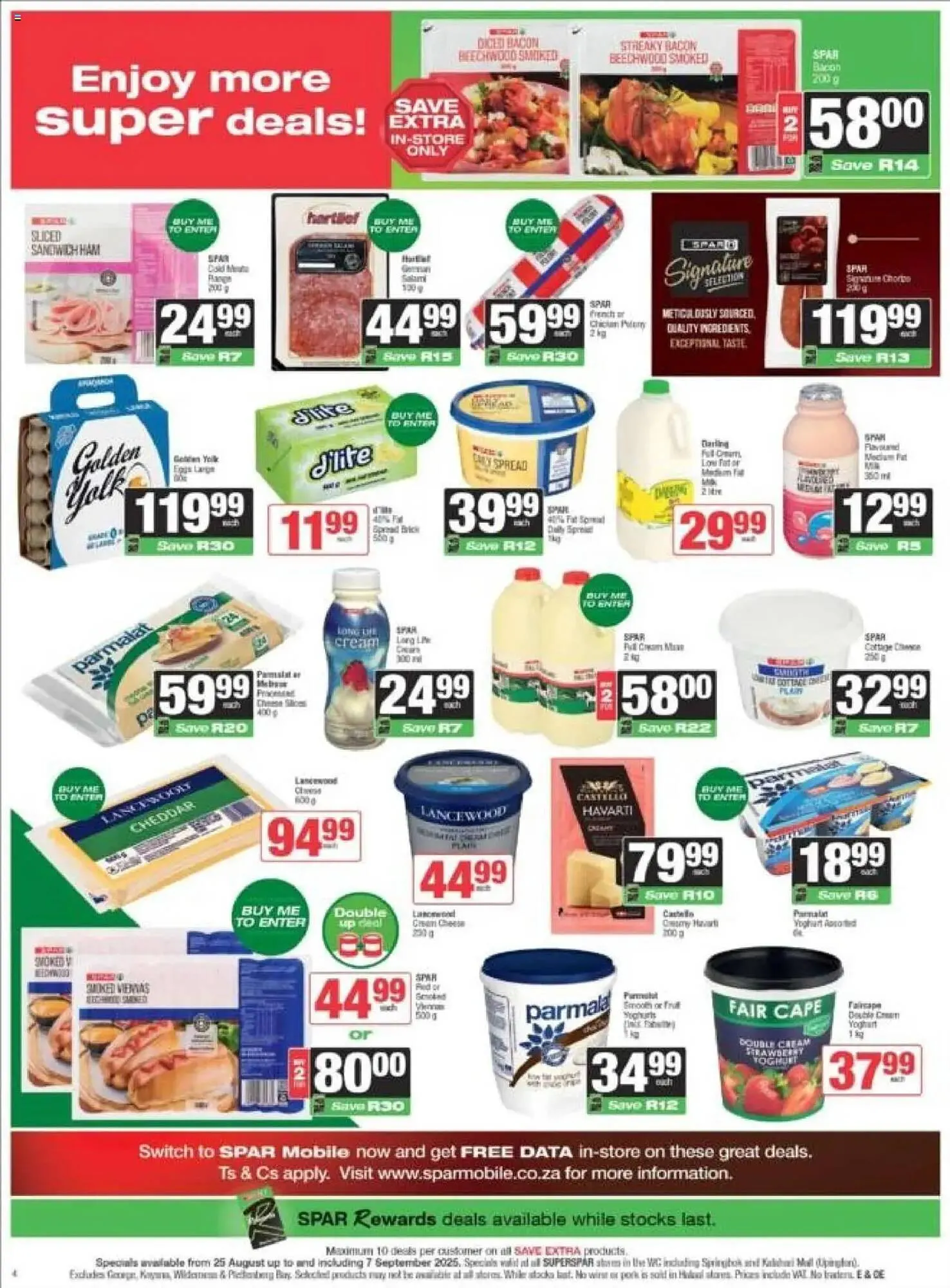 Spar catalogue from 25 August to 8 September 2025 - Catalogue Page 4