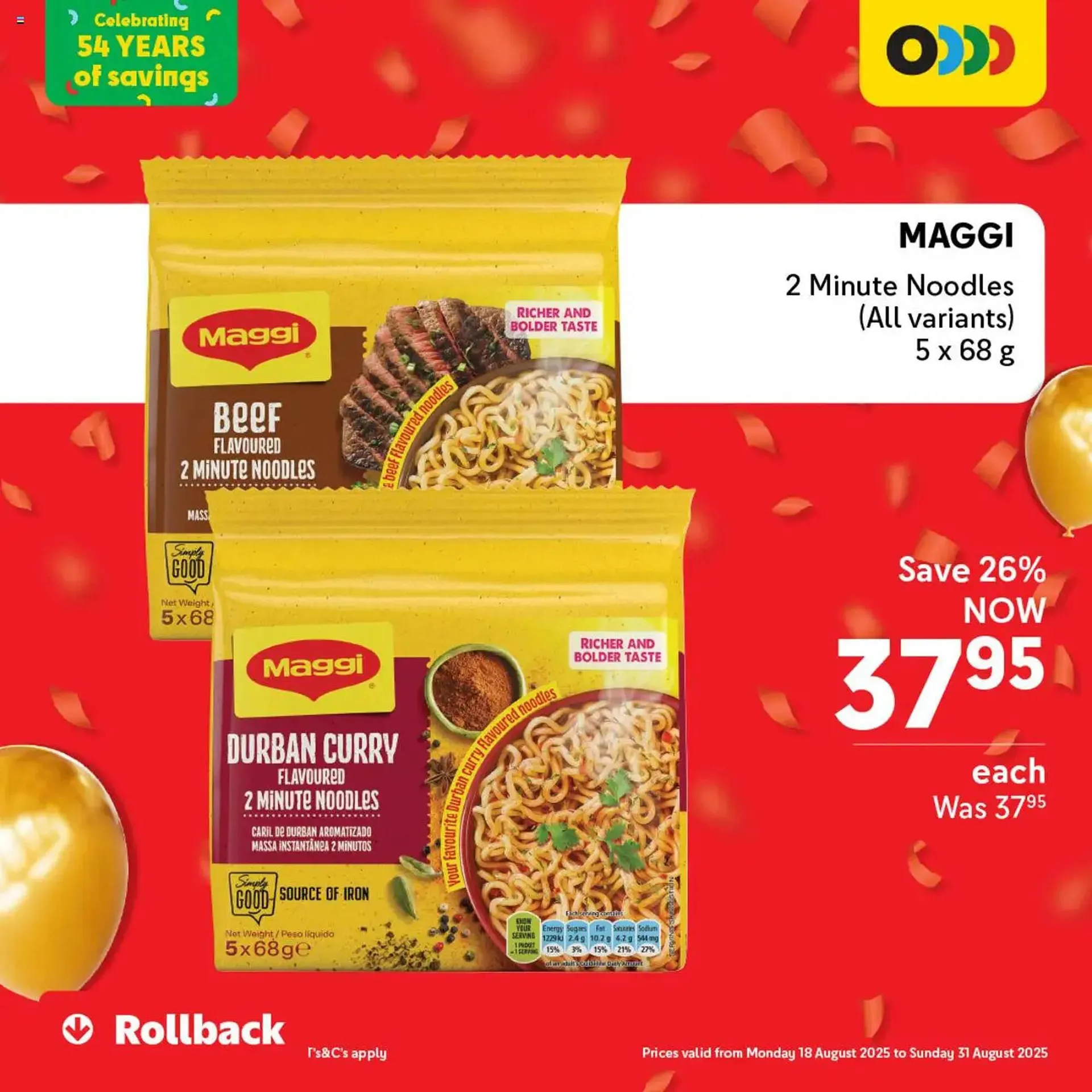 Makro catalogue from 18 August to 31 August 2025 - Catalogue Page 1