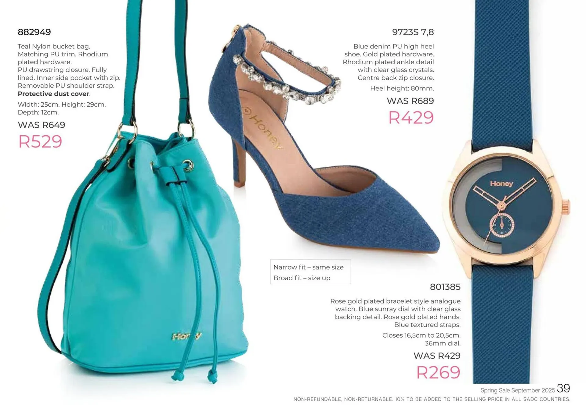 Honey Fashion Accessories catalogue from 3 September to 30 September 2025 - Catalogue Page 41