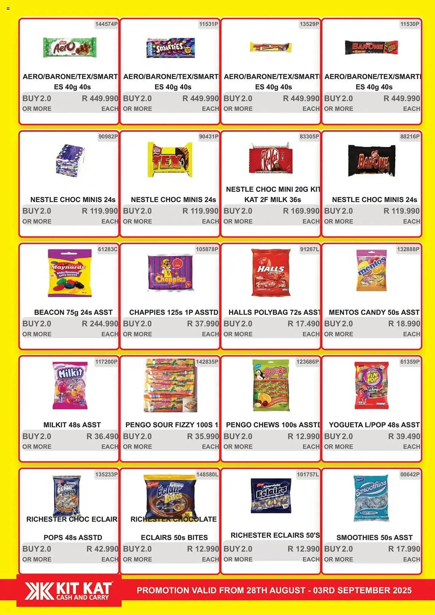 KitKat Cash and Carry catalogue from 29 August to 3 September 2025 - Catalogue Page 3