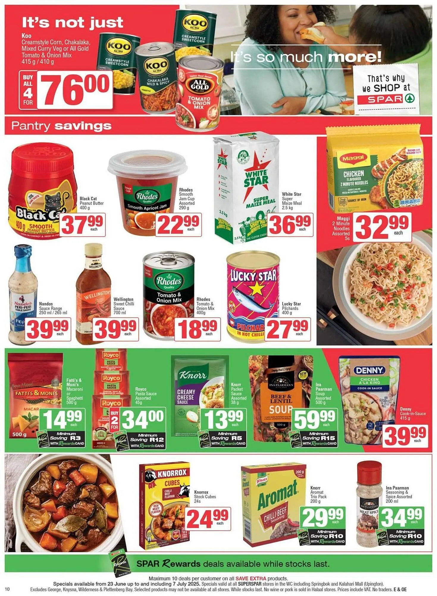 Spar catalogue from 28 June to 7 July 2025 - Catalogue Page 2