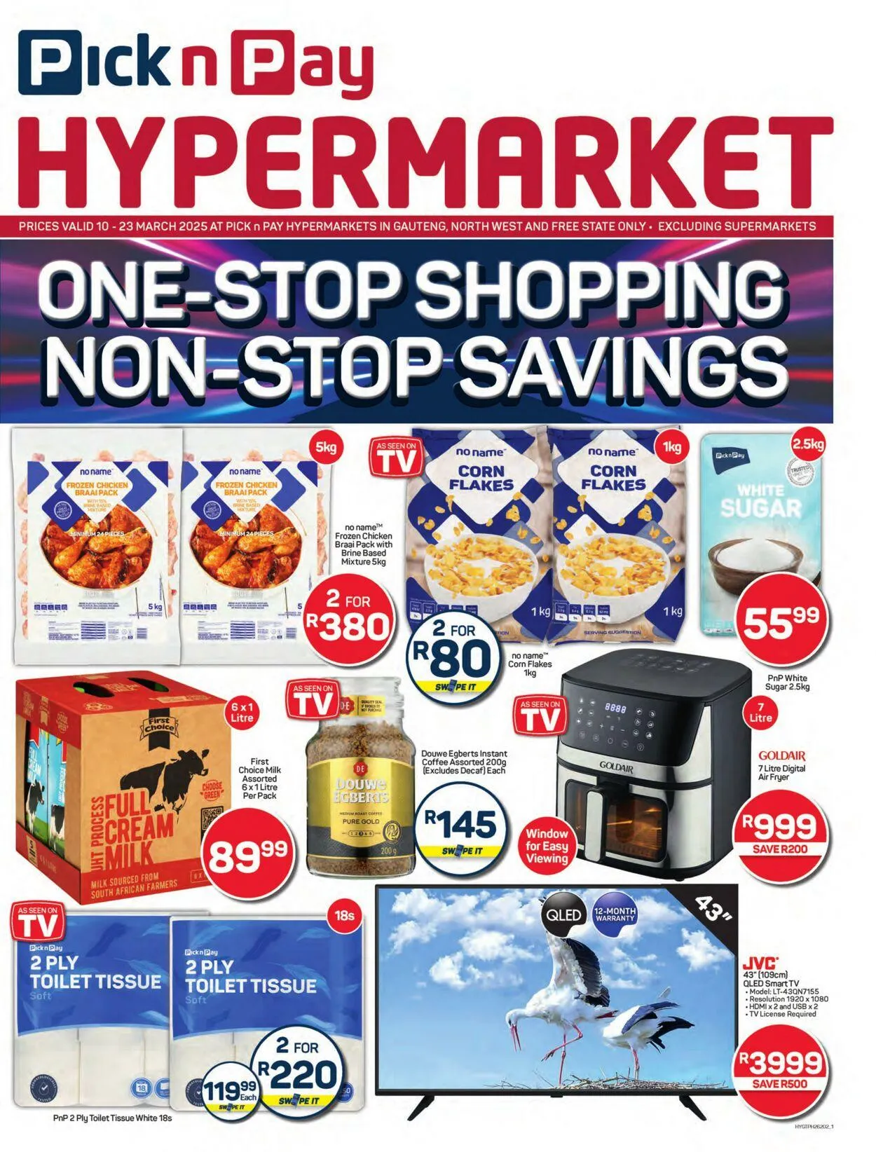 Pick n Pay - Gauteng Current catalogue from 23 March to 6 April 2025 - Catalogue Page 1