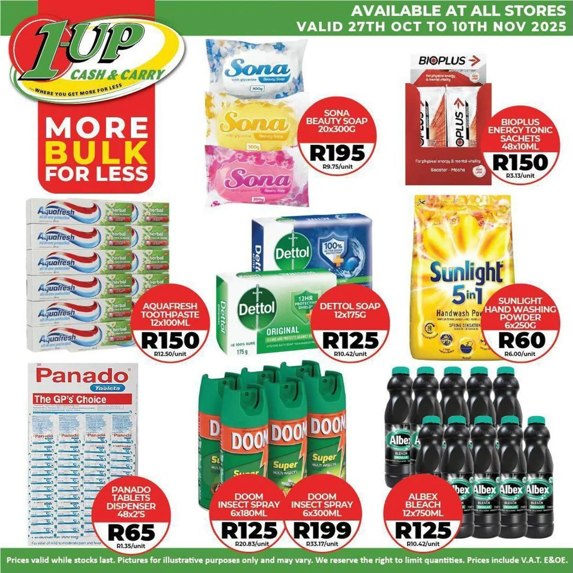 1UP catalogue from 27 October to 10 November 2025 - Catalogue Page 1