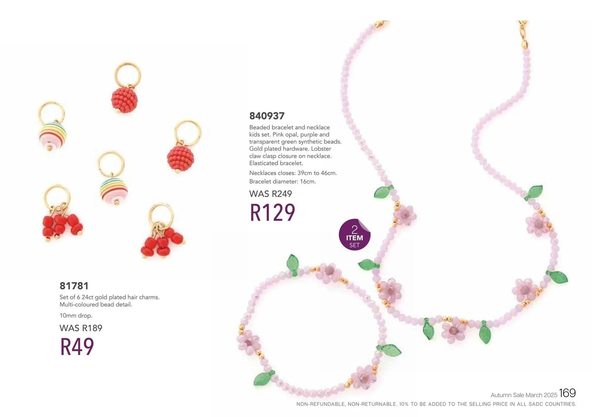 Honey Fashion Accessories catalogue from 6 June to 12 June 2025 - Catalogue Page 171