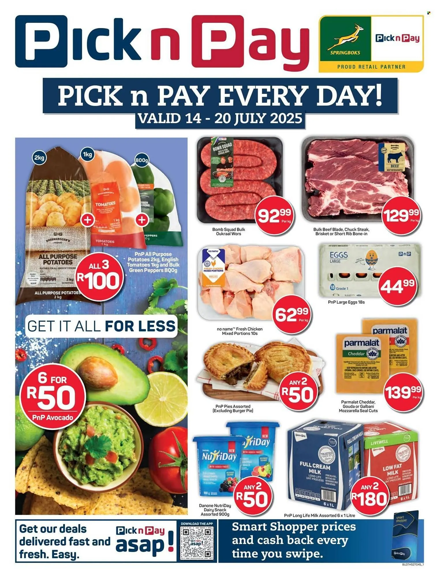 Pick n Pay catalogue from 14 July to 20 July 2025 - Catalogue Page 1