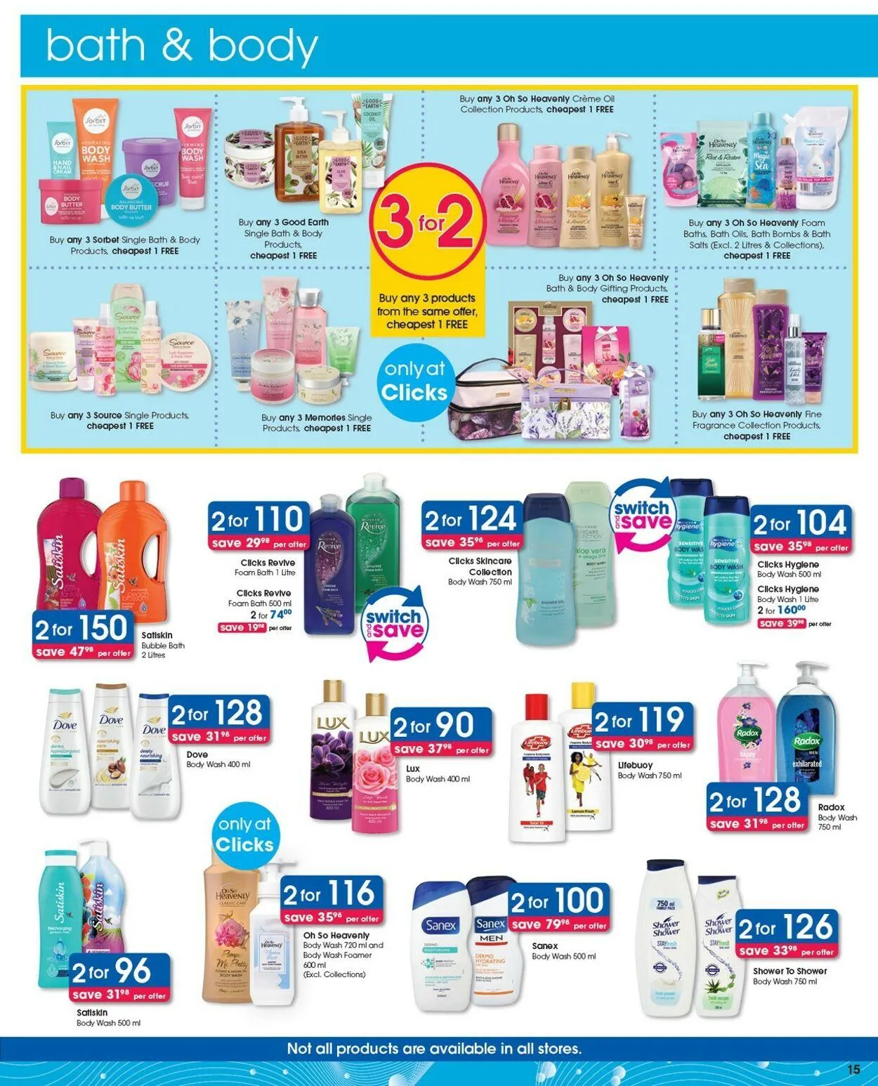 Clicks Current catalogue from 29 July to 12 August 2025 - Catalogue Page 15