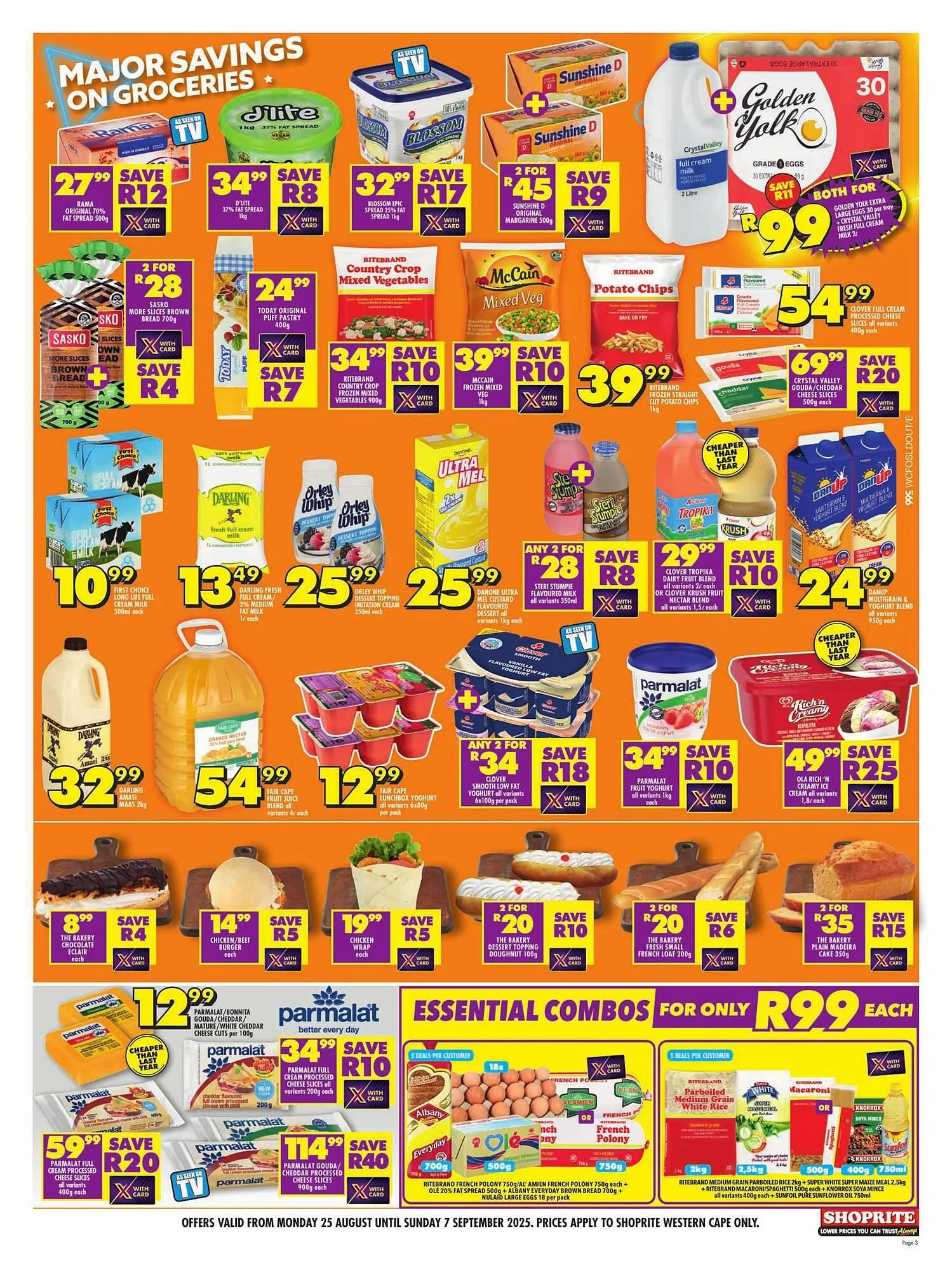 Shoprite catalogue from 25 August to 7 September 2025 - Catalogue Page 3
