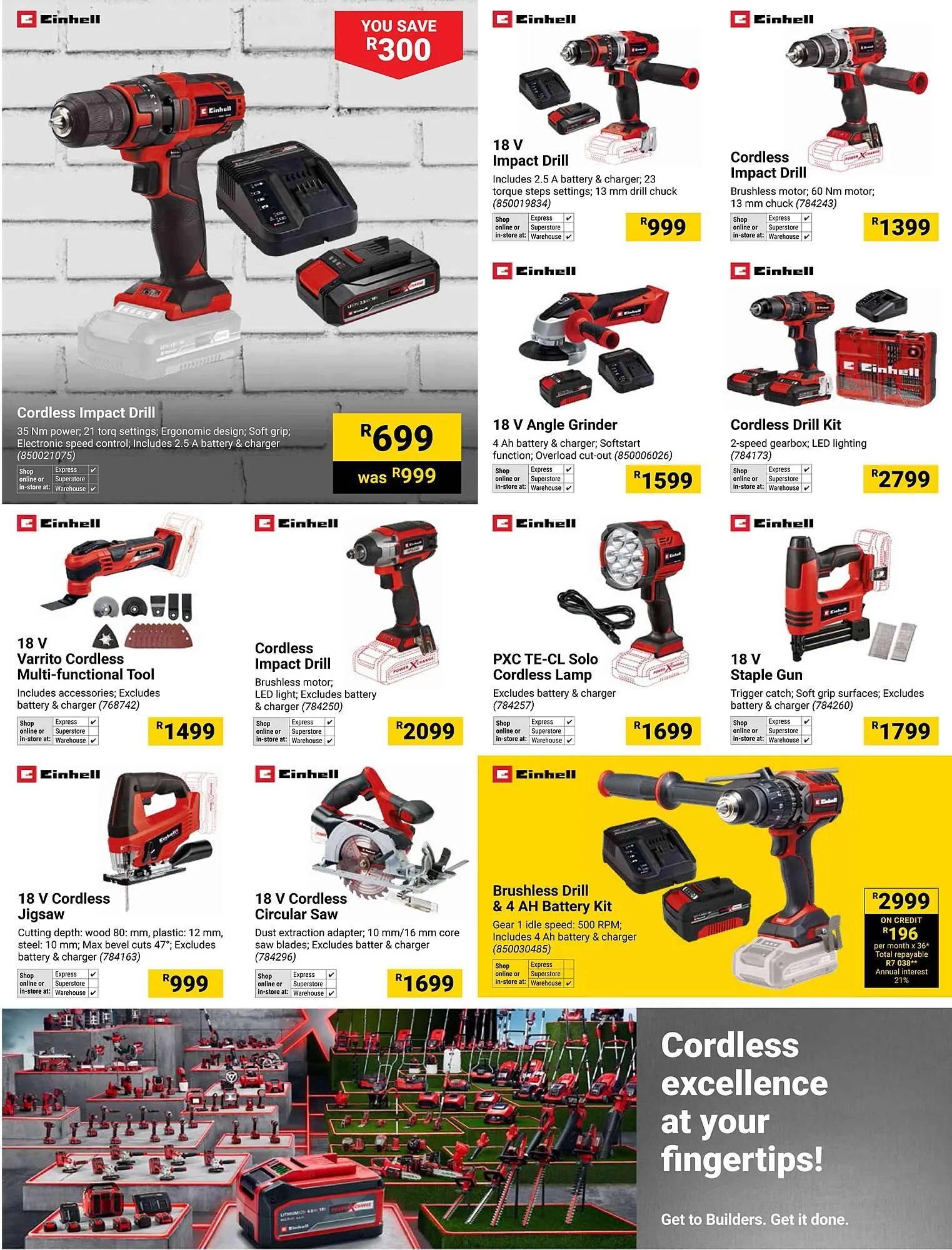 Builders Warehouse catalogue from 14 October to 13 January 2026 - Catalogue Page 10