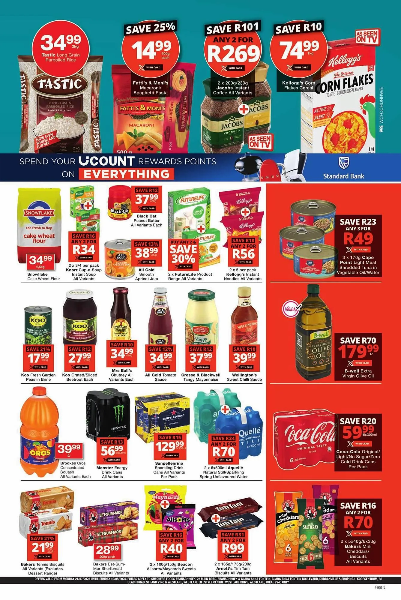 Checkers catalogue from 21 July to 10 August 2025 - Catalogue Page 3