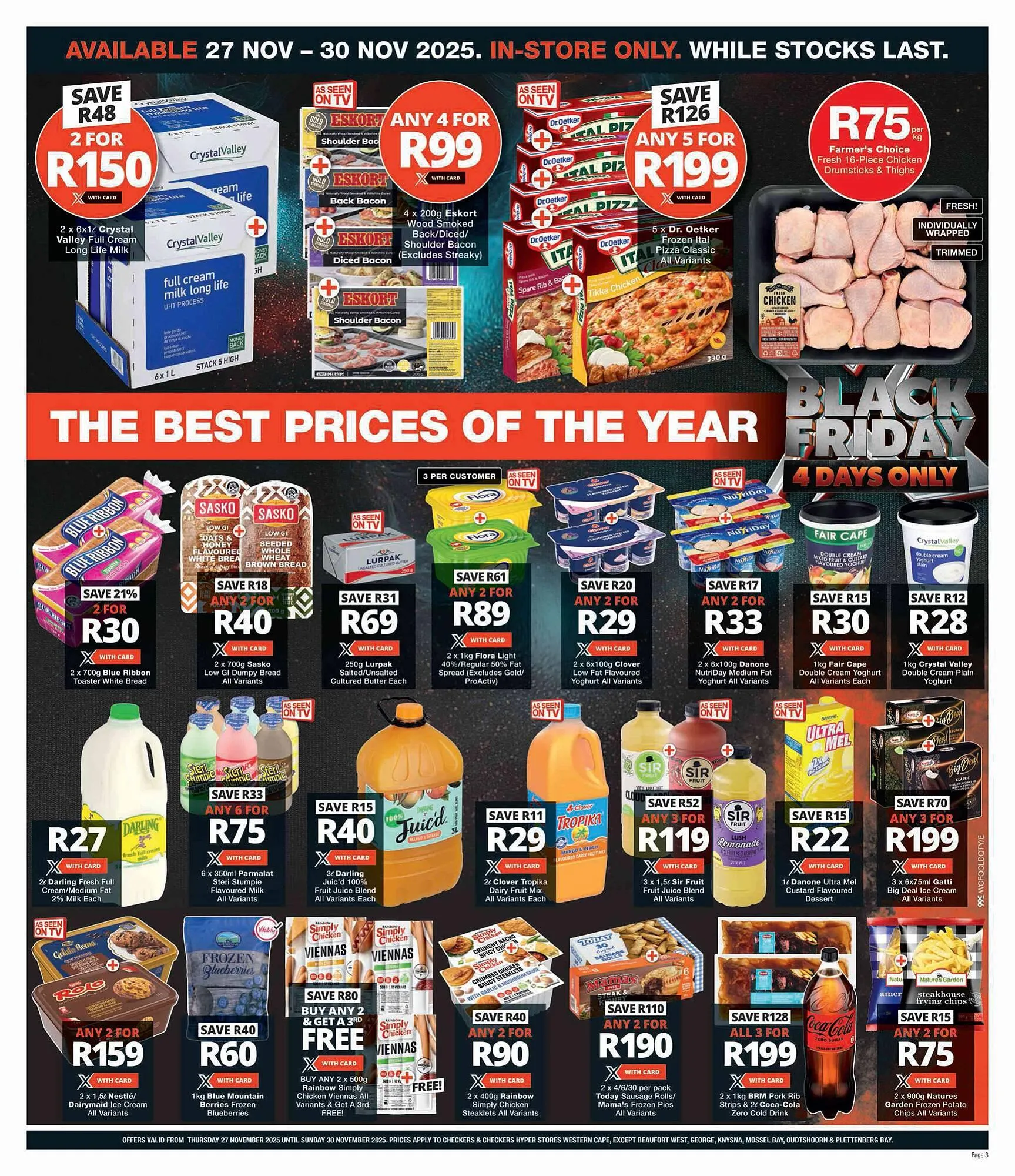 Checkers catalogue from 27 November to 30 November 2025 - Catalogue Page 3