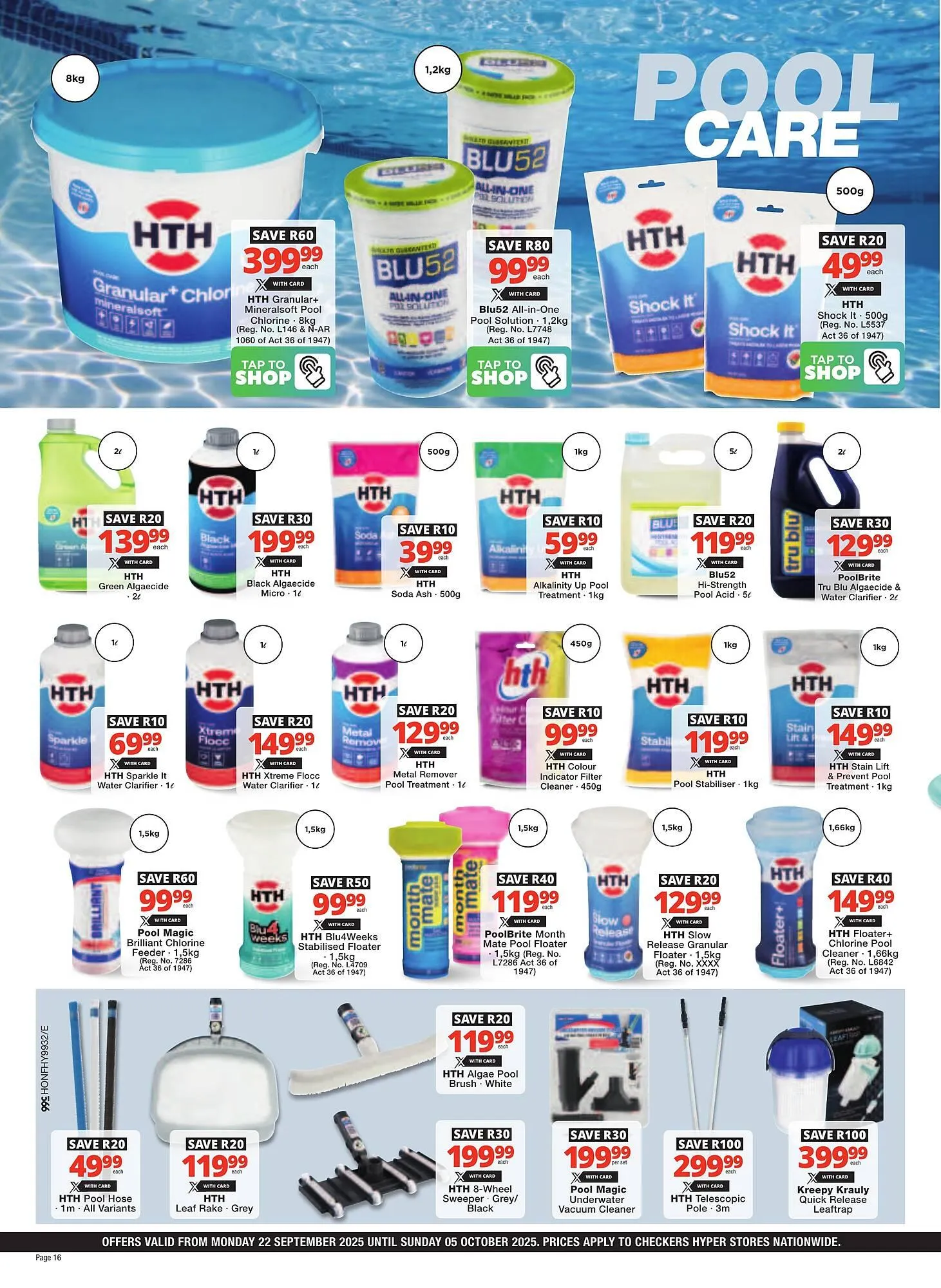 Checkers catalogue from 25 September to 5 October 2025 - Catalogue Page 16