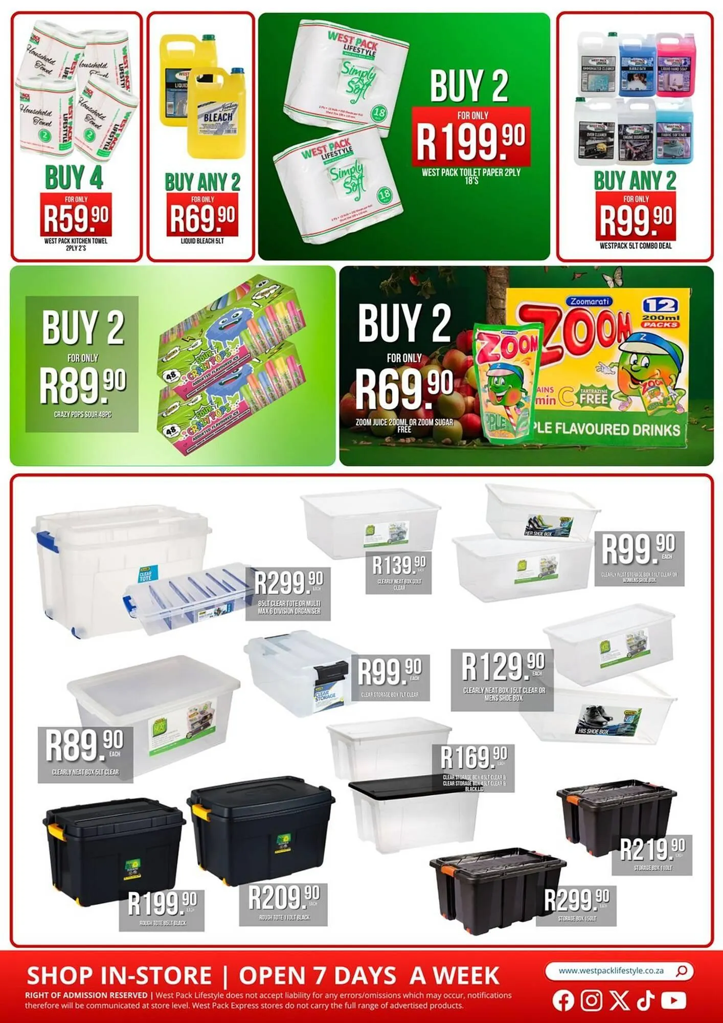 West Pack Lifestyle catalogue from 20 August to 22 September 2025 - Catalogue Page 2