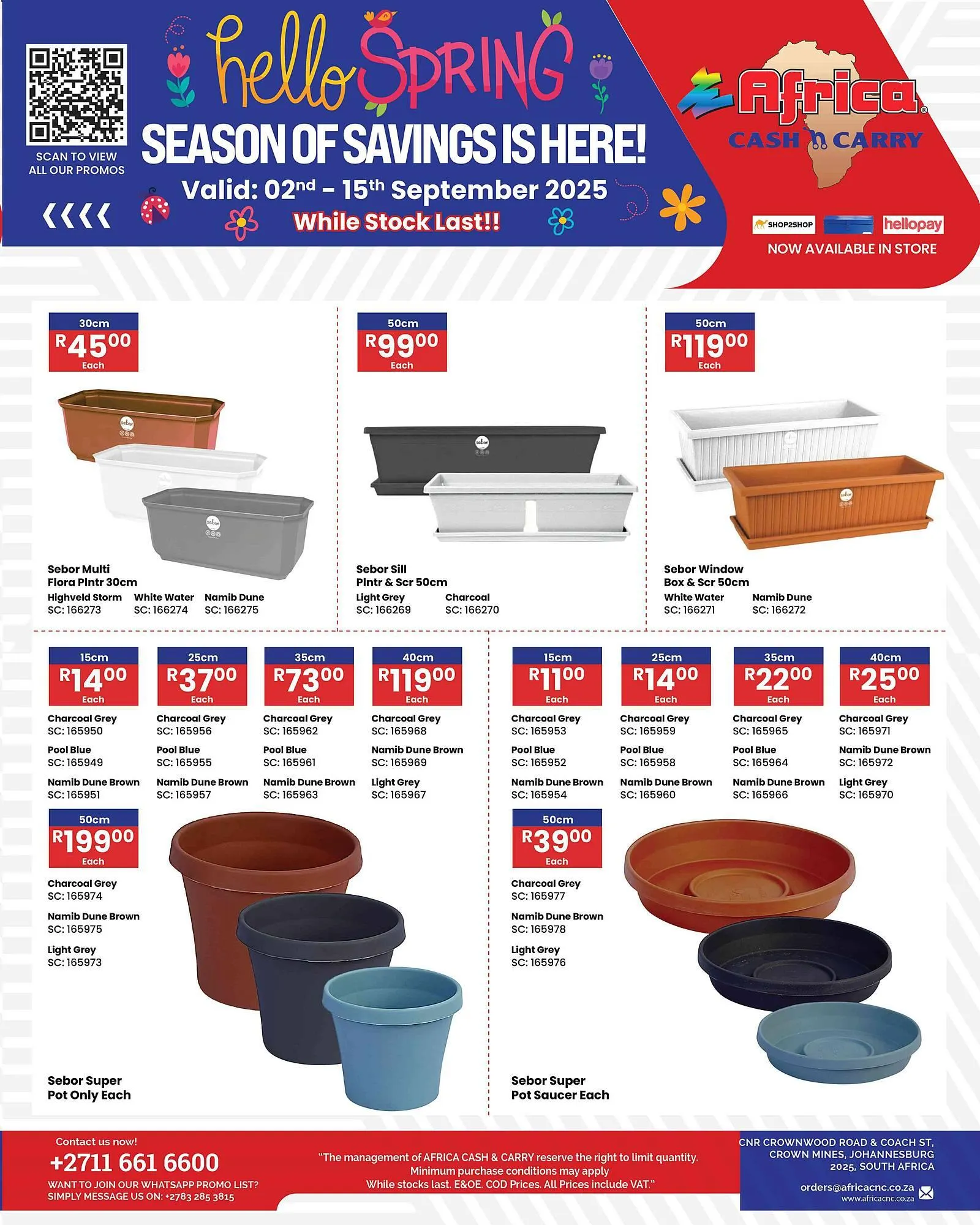 Africa Cash and Carry catalogue from 2 September to 15 September 2025 - Catalogue Page 3