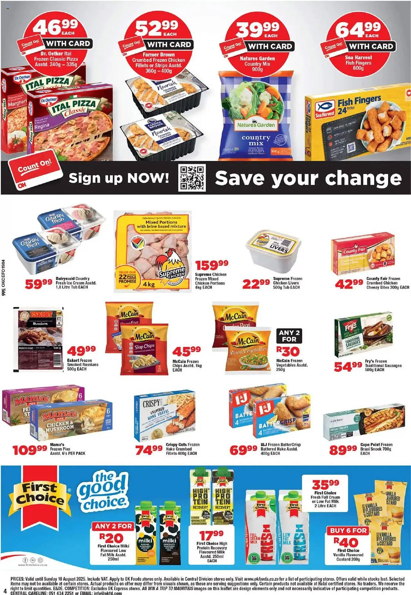 OK Foods catalogue from 23 July to 10 August 2025 - Catalogue Page 4