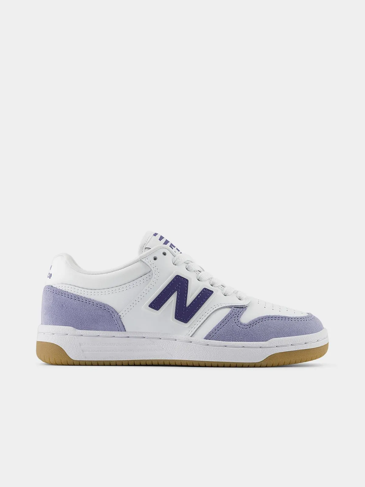 New Balance Junior 480 White/Blue Sneaker