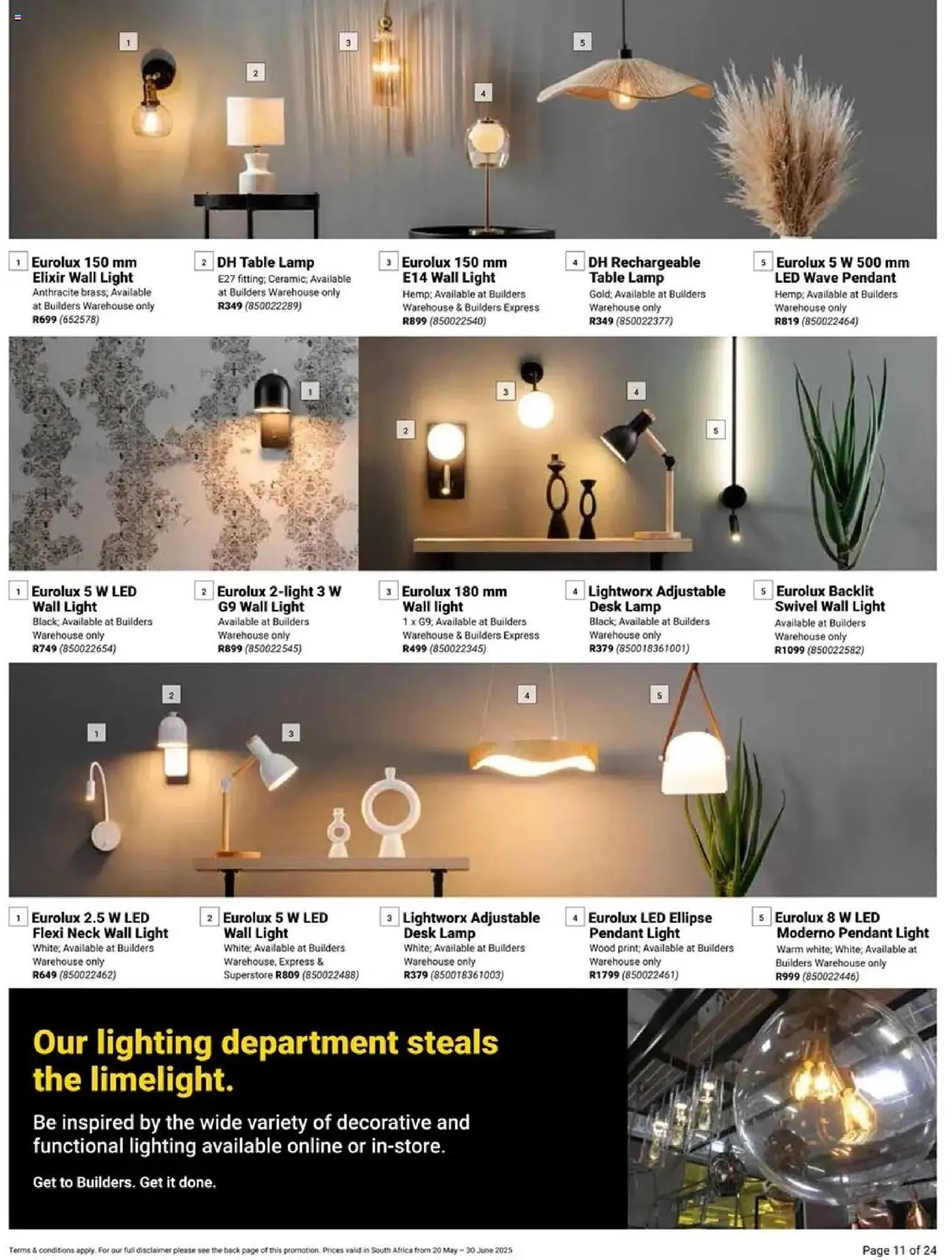 Builders Warehouse catalogue from 20 May to 30 June 2025 - Catalogue Page 11
