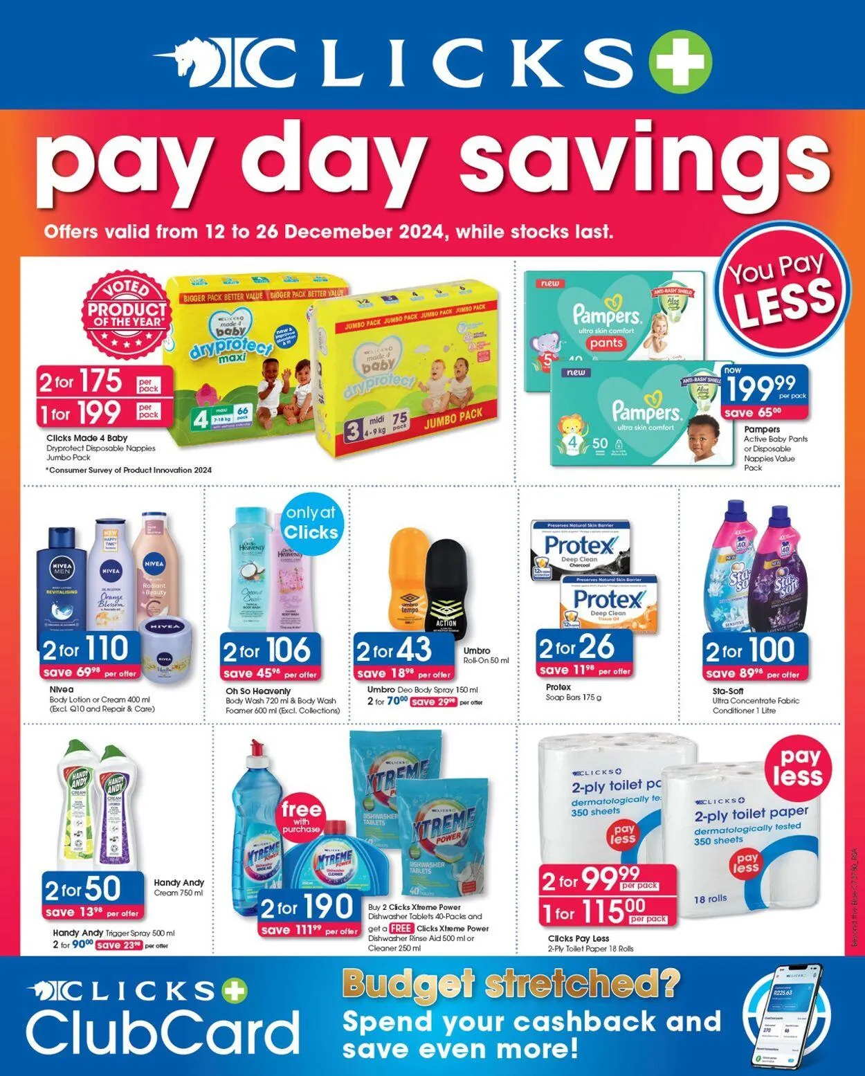 Clicks Current catalogue - 1