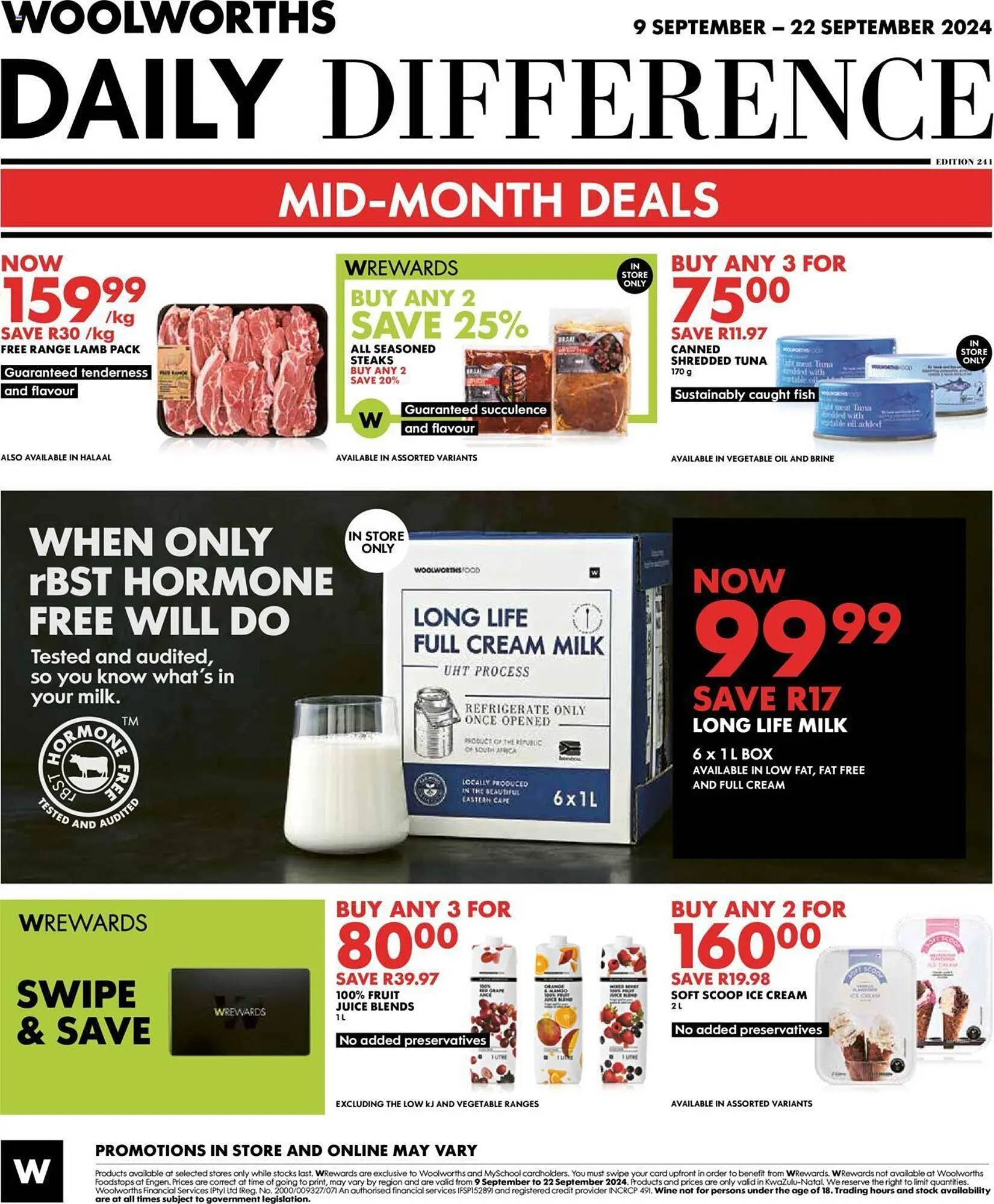 Woolworths catalogue from 9 September to 22 September 2024 - Catalogue Page 8