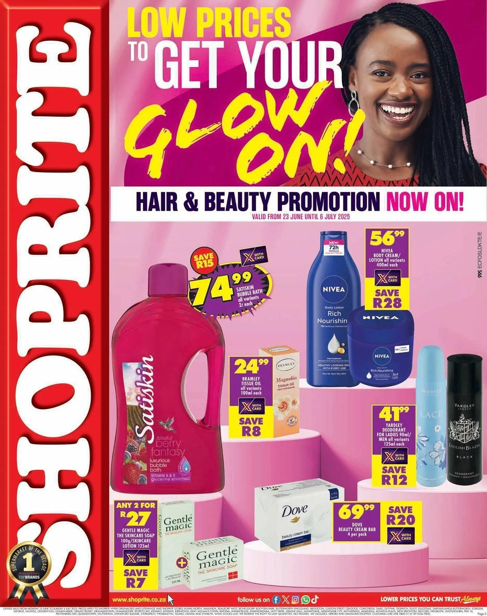 Shoprite catalogue from 23 June to 6 July 2025 - Catalogue Page 1