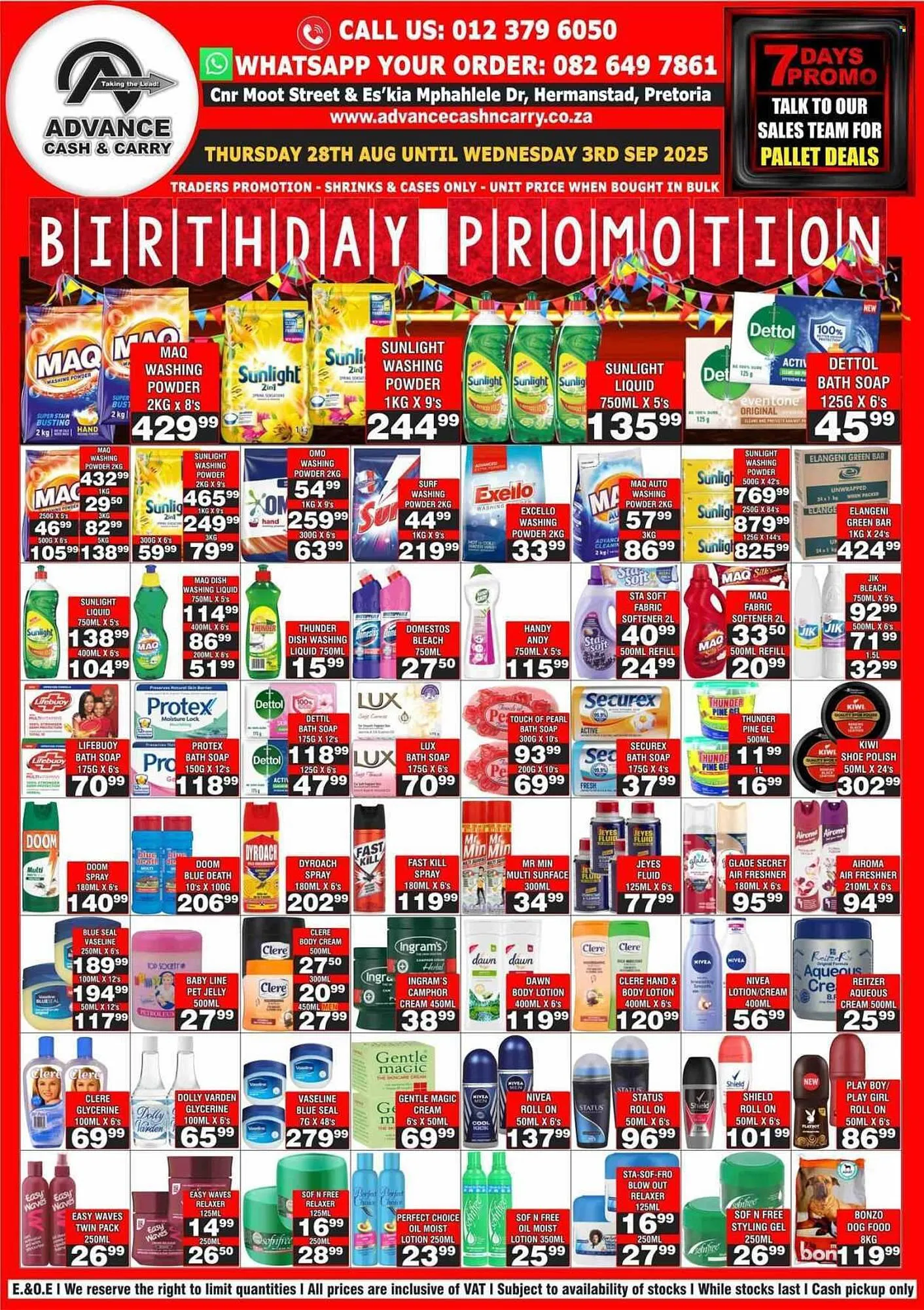 Advance Cash n Carry catalogue from 28 August to 3 September 2025 - Catalogue Page 4
