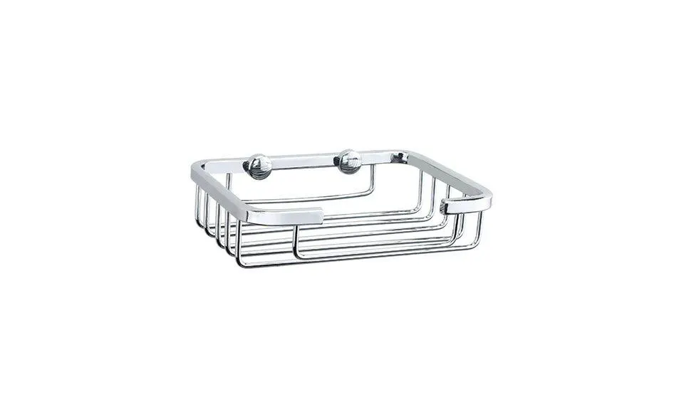 Wireline Rectangle Soap Basket Stainless Steel