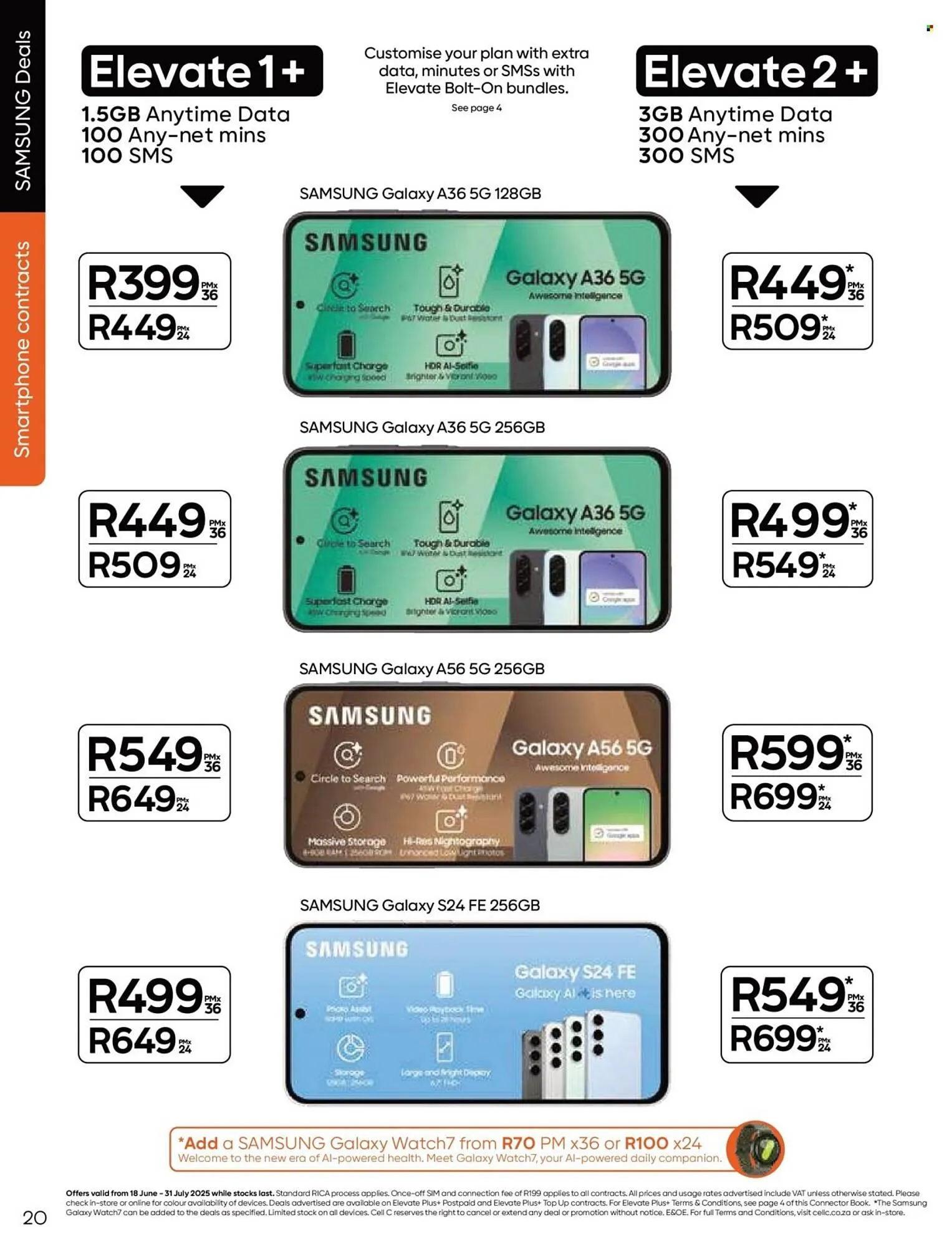 Cell C catalogue from 18 June to 31 July 2025 - Catalogue Page 20