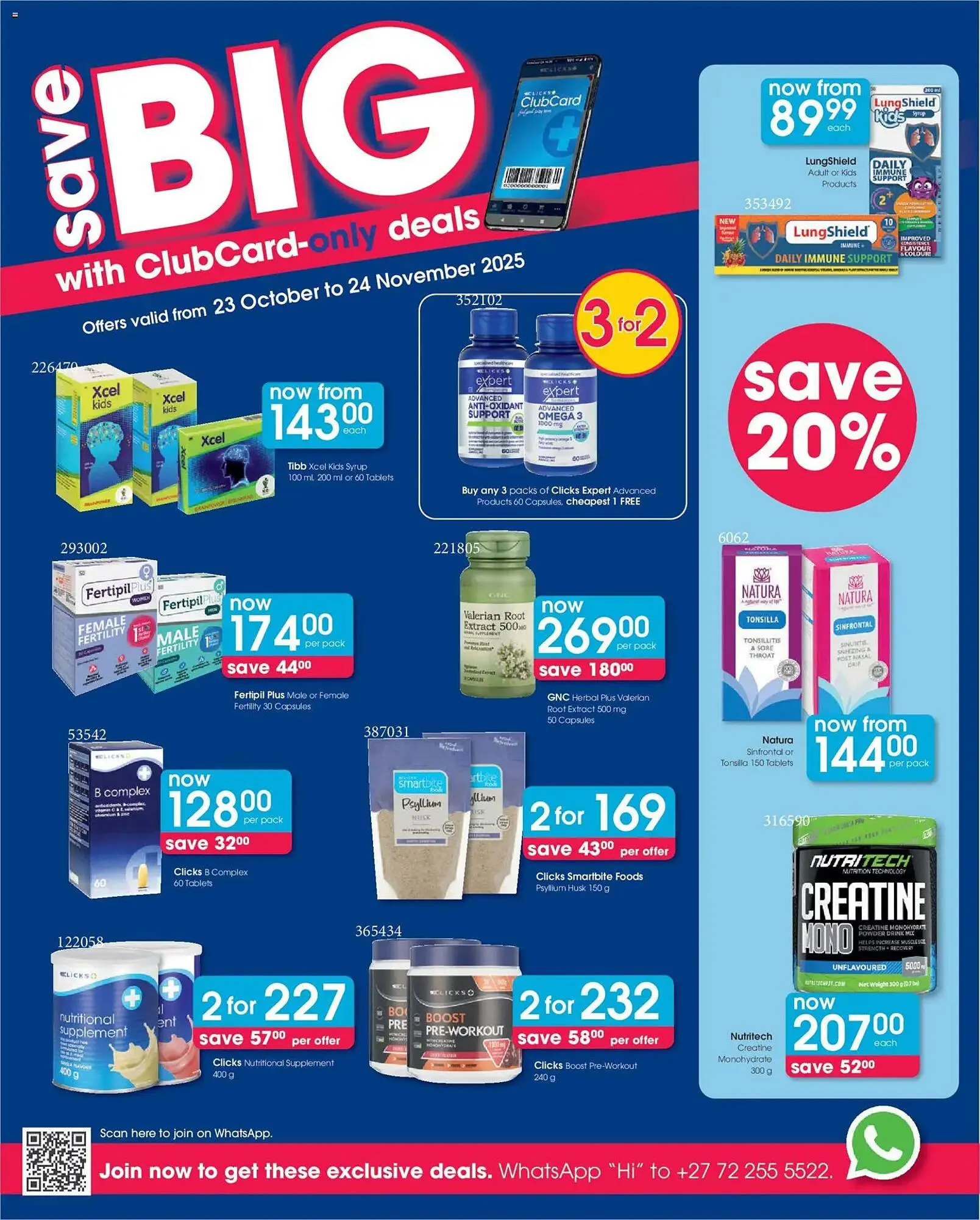 Clicks catalogue from 10 November to 24 November 2025 - Catalogue Page 6