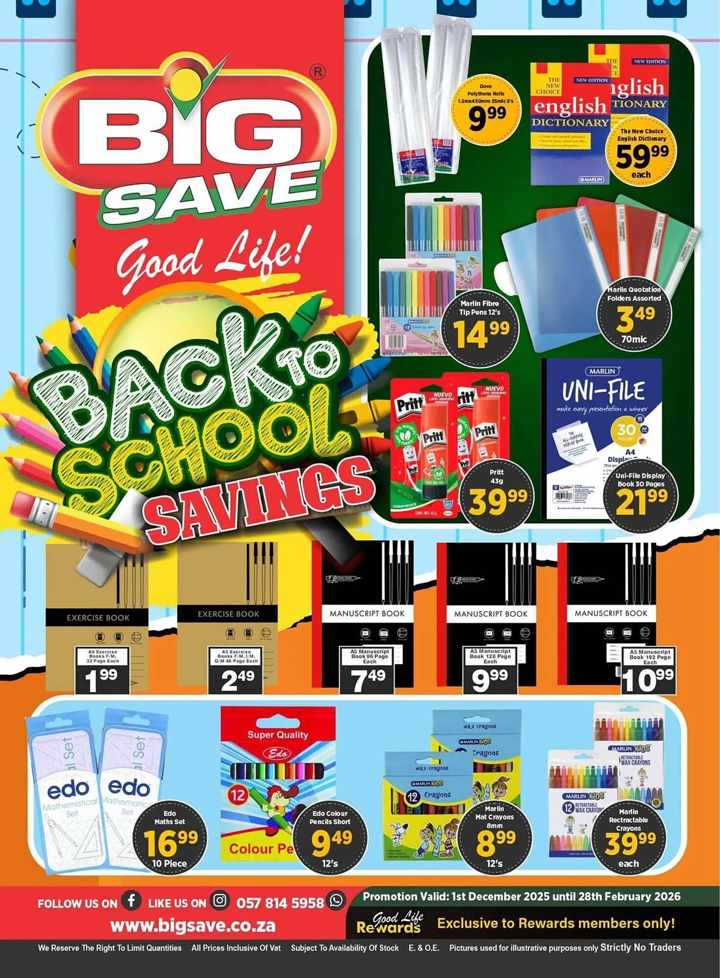 Big Save catalogue from 5 January to 28 February 2026 - Catalogue Page 1