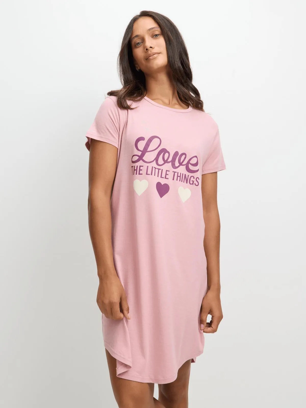 Jet Women's Pink Zephyr Love Sleepshirt