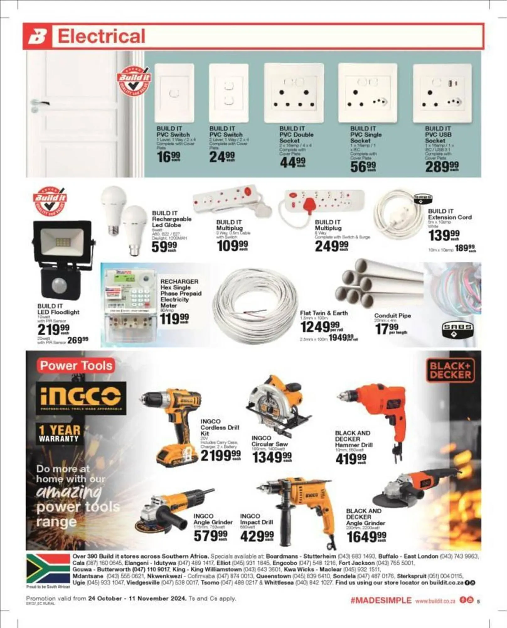 Build It catalogue from 24 October to 11 November 2024 - Catalogue Page 5