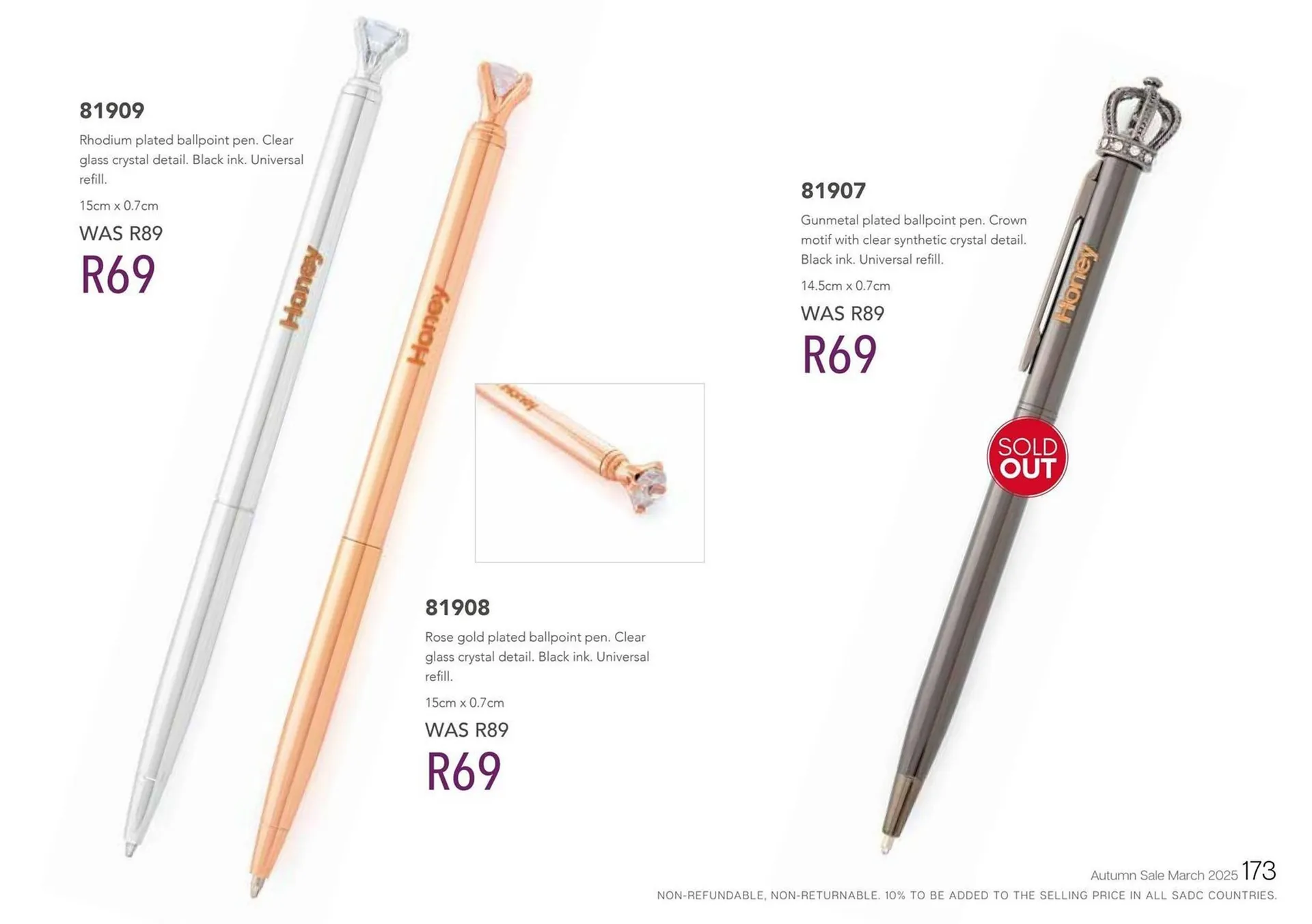 Honey Fashion Accessories catalogue from 2 July to 8 July 2025 - Catalogue Page 175