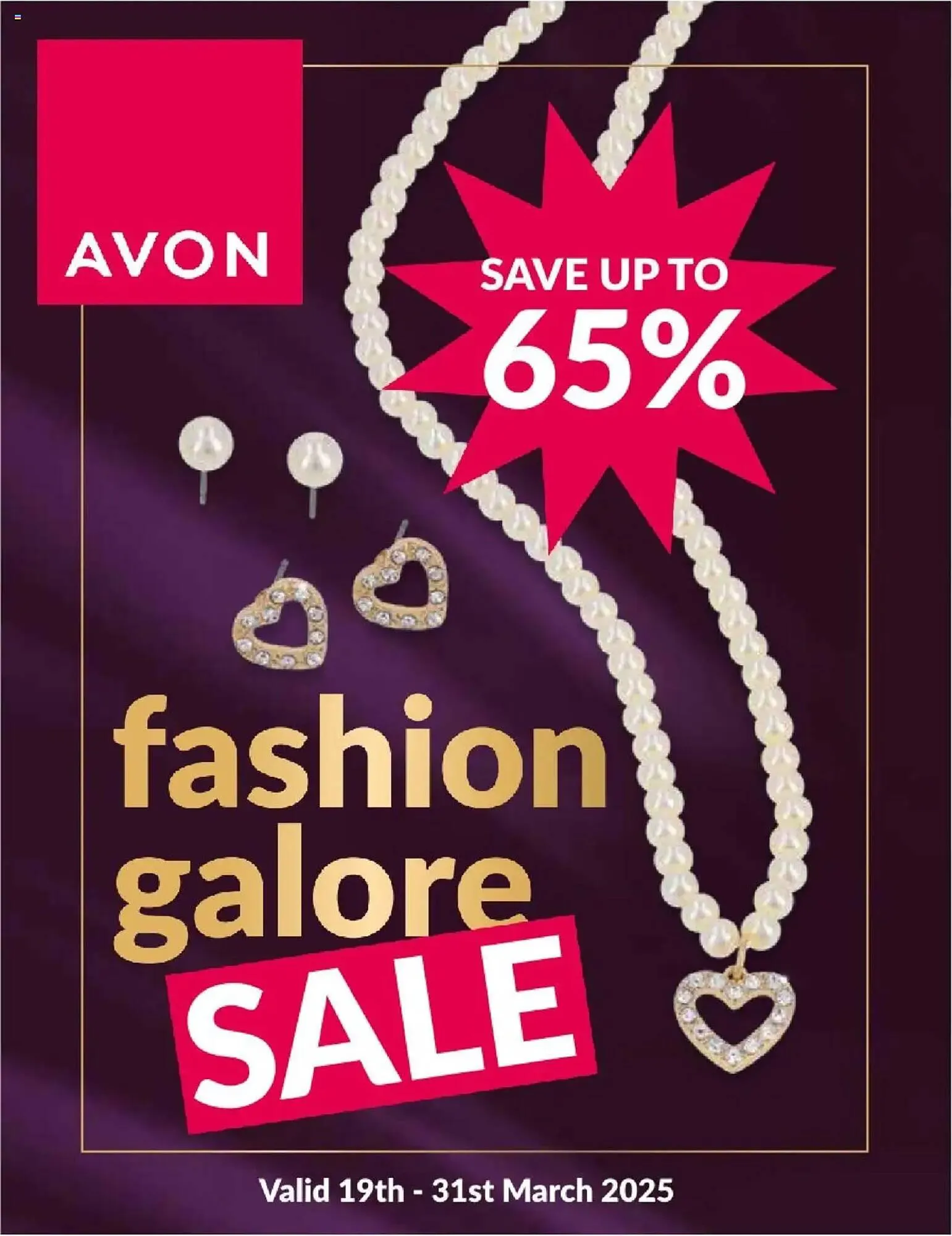AVON catalogue from 19 March to 31 March 2025 - Catalogue Page 1