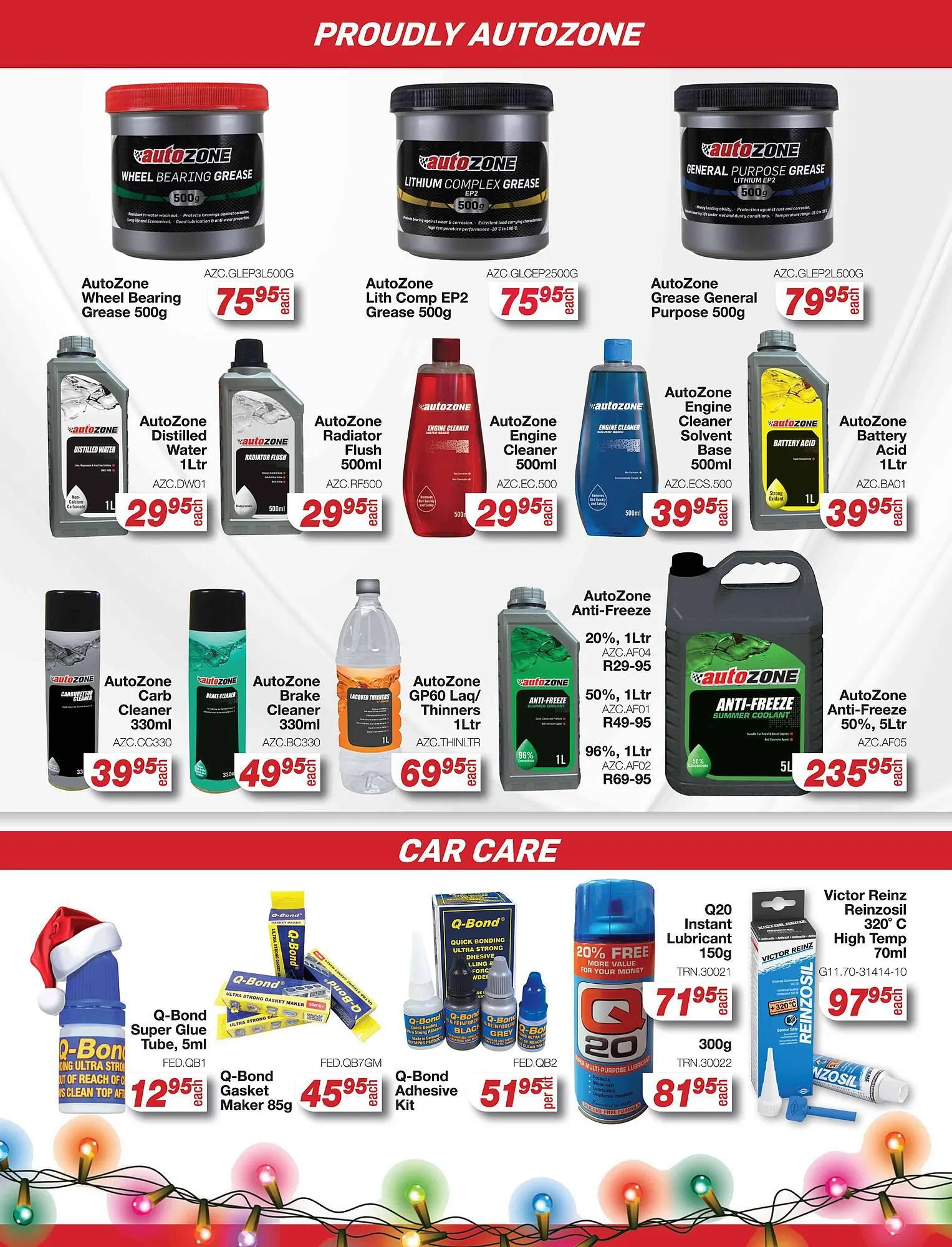 AutoZone catalogue from 24 November to 31 December 2025 - Catalogue Page 30