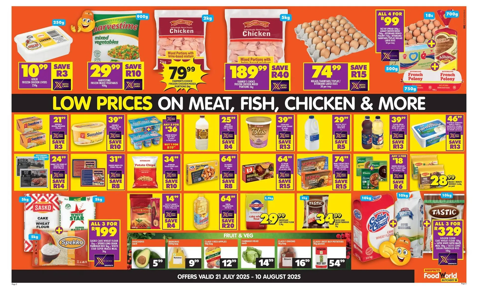 Shoprite catalogue from 26 July to 10 August 2025 - Catalogue Page 2