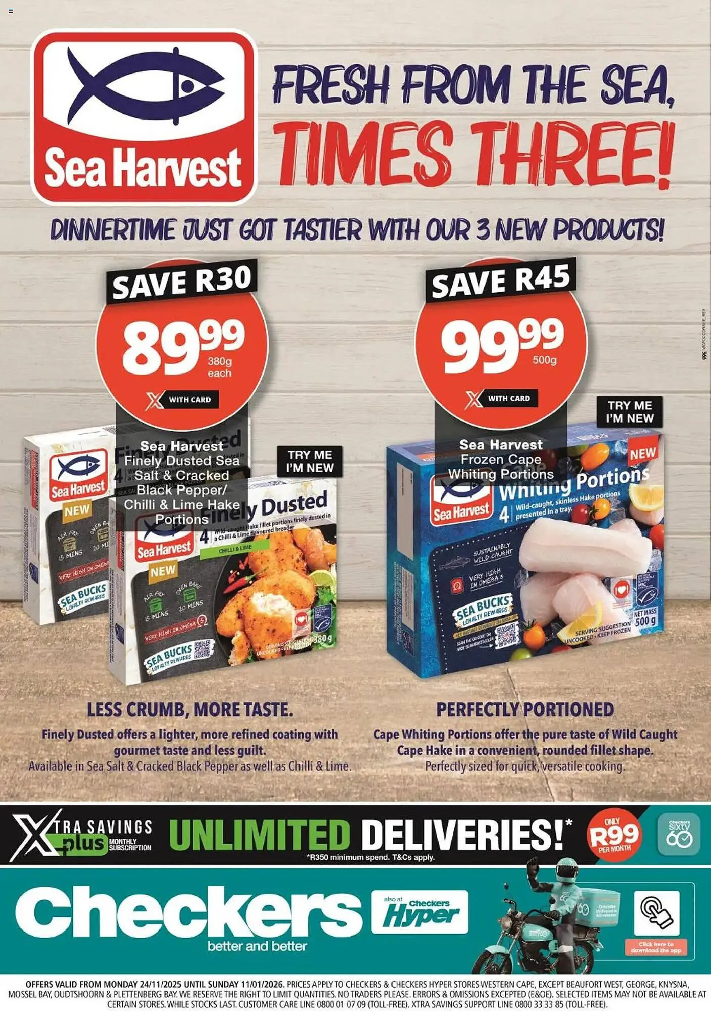 Checkers catalogue from 24 November to 11 January 2026 - Catalogue Page 1