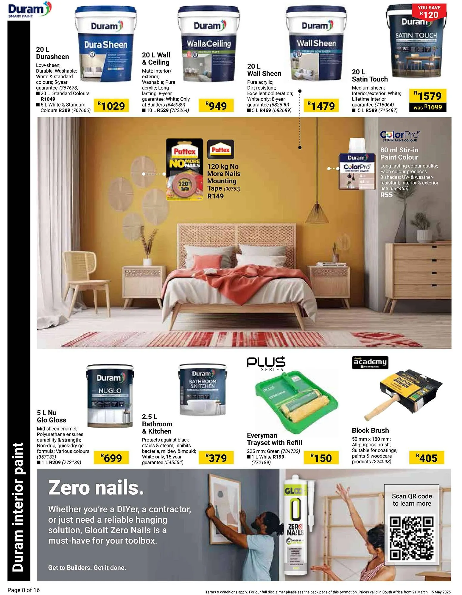 Builders Warehouse catalogue from 21 March to 5 May 2025 - Catalogue Page 8