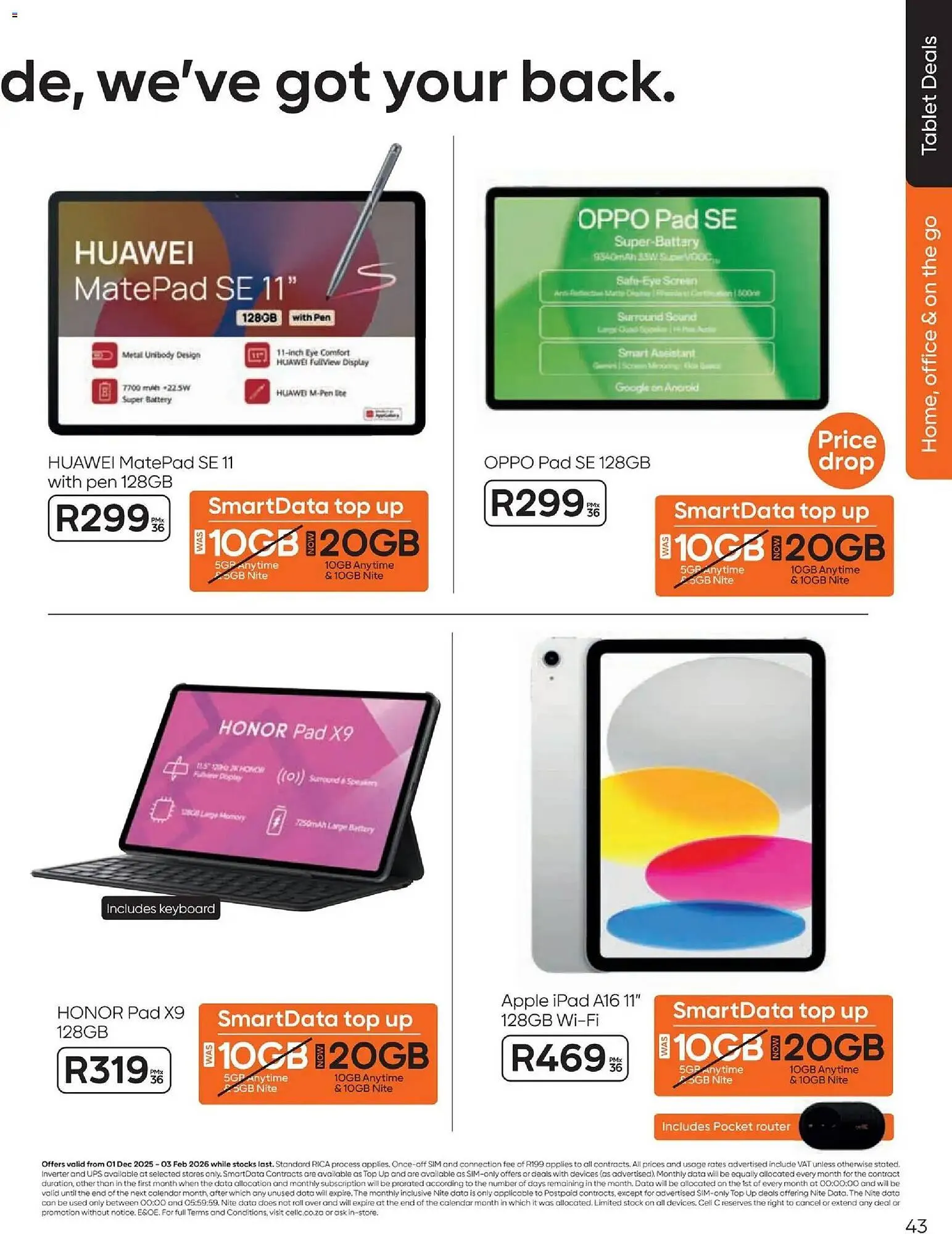 Cell C catalogue from 1 December to 3 February 2026 - Catalogue Page 45