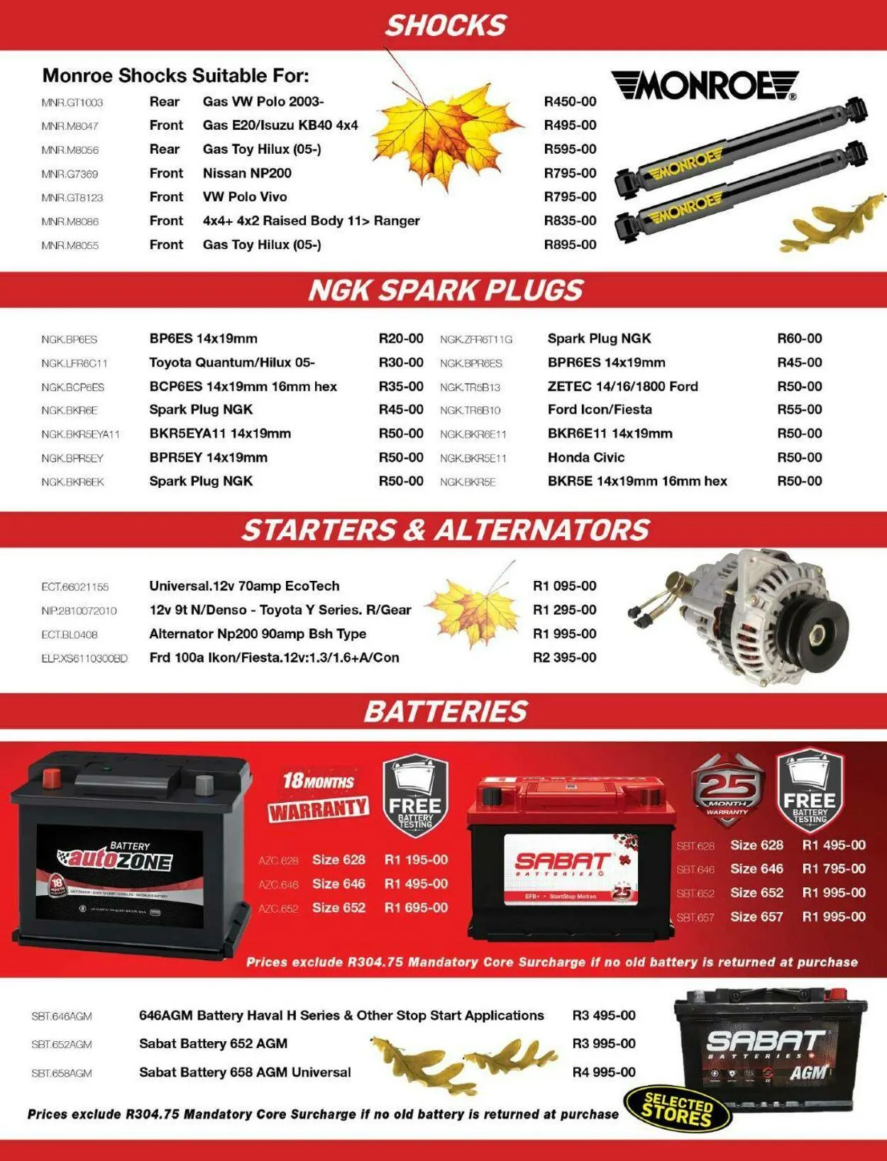 AutoZone Current catalogue from 26 May to 9 June 2025 - Catalogue Page 4