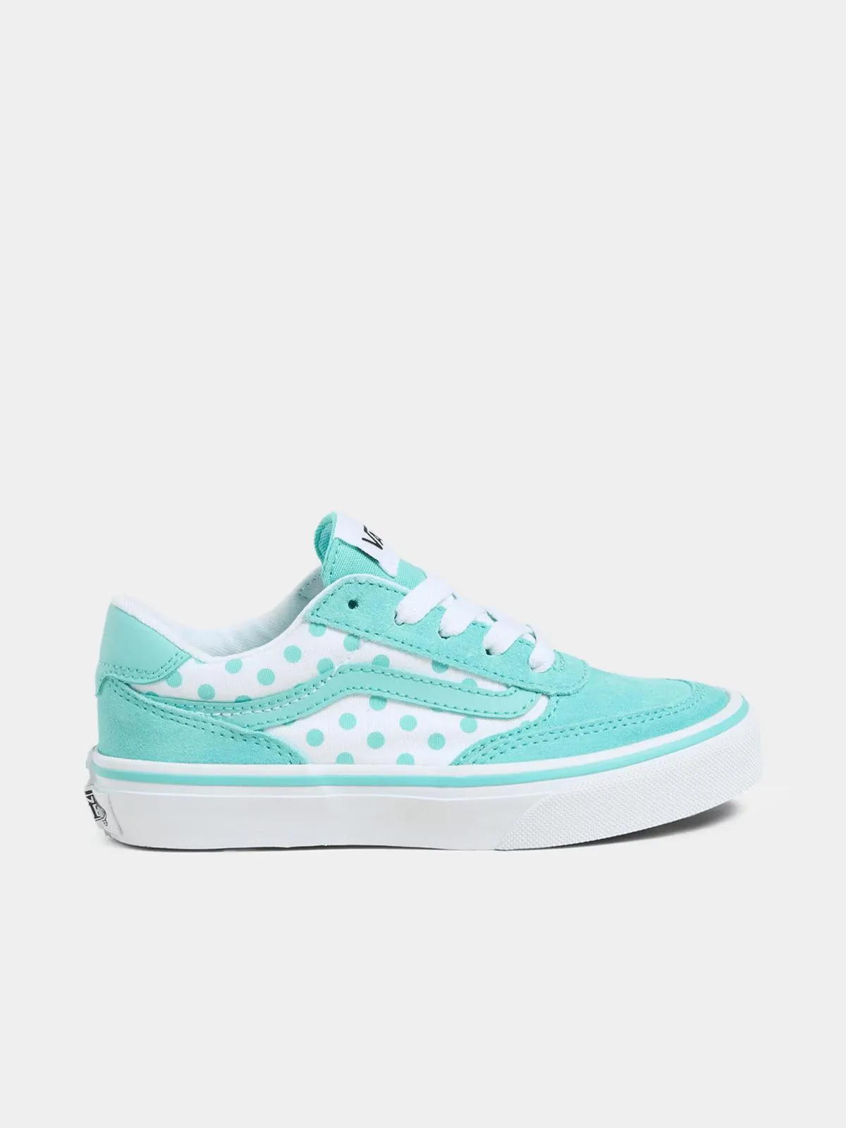 Vans Junior Pre-School Polkadot Mint/White Sneakers