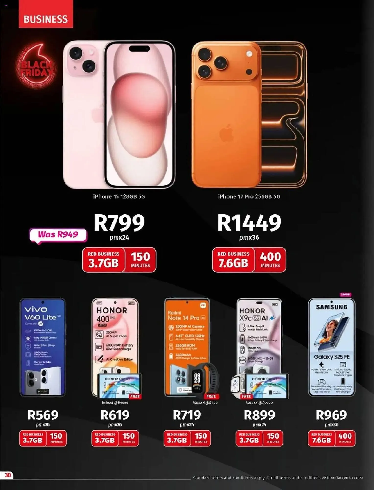 Vodacom catalogue from 7 November to 8 December 2025 - Catalogue Page 30