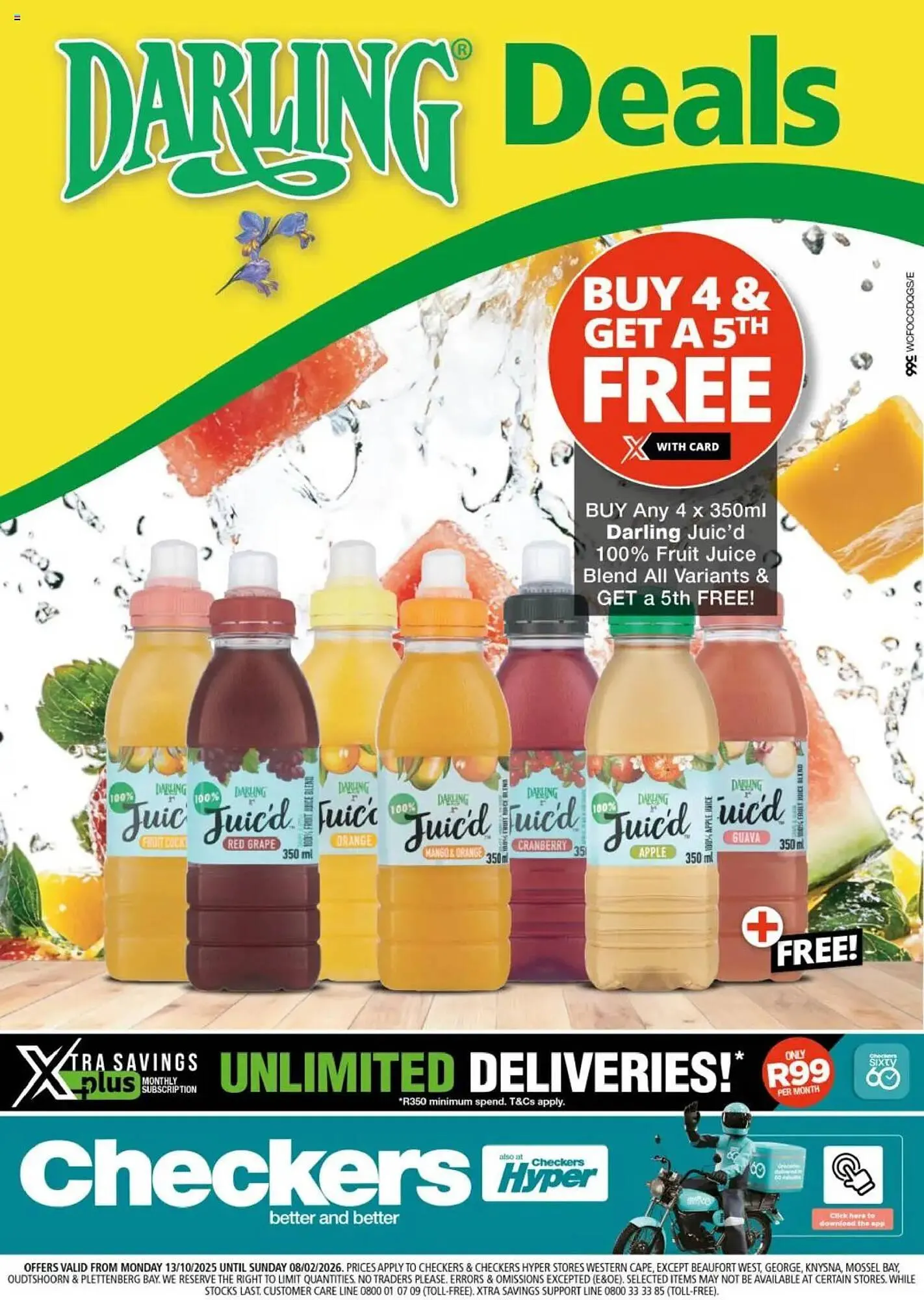 Checkers catalogue from 13 October to 8 February 2026 - Catalogue Page 1