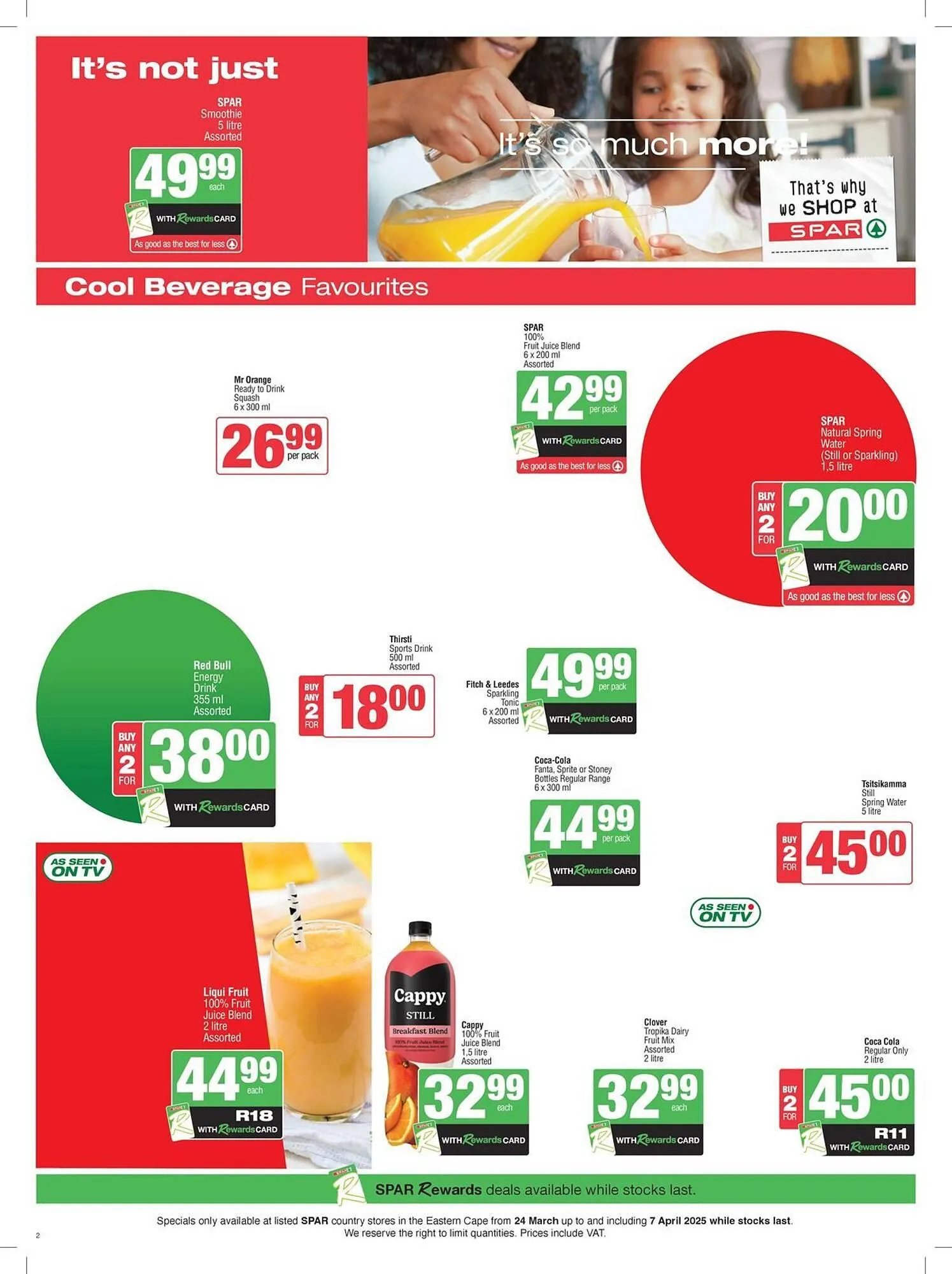 Spar catalogue from 24 March to 21 April 2025 - Catalogue Page 2