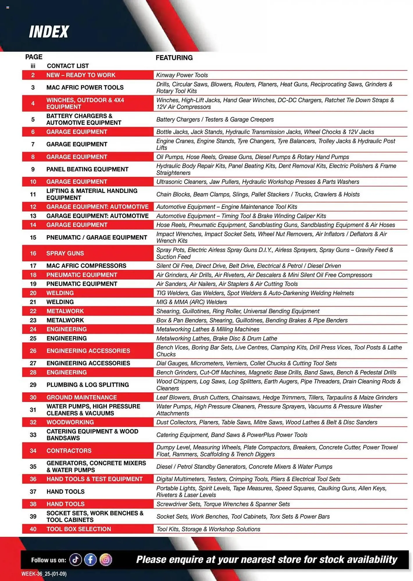 Adendorff Machinery Mart catalogue from 1 September to 30 September 2025 - Catalogue Page 2