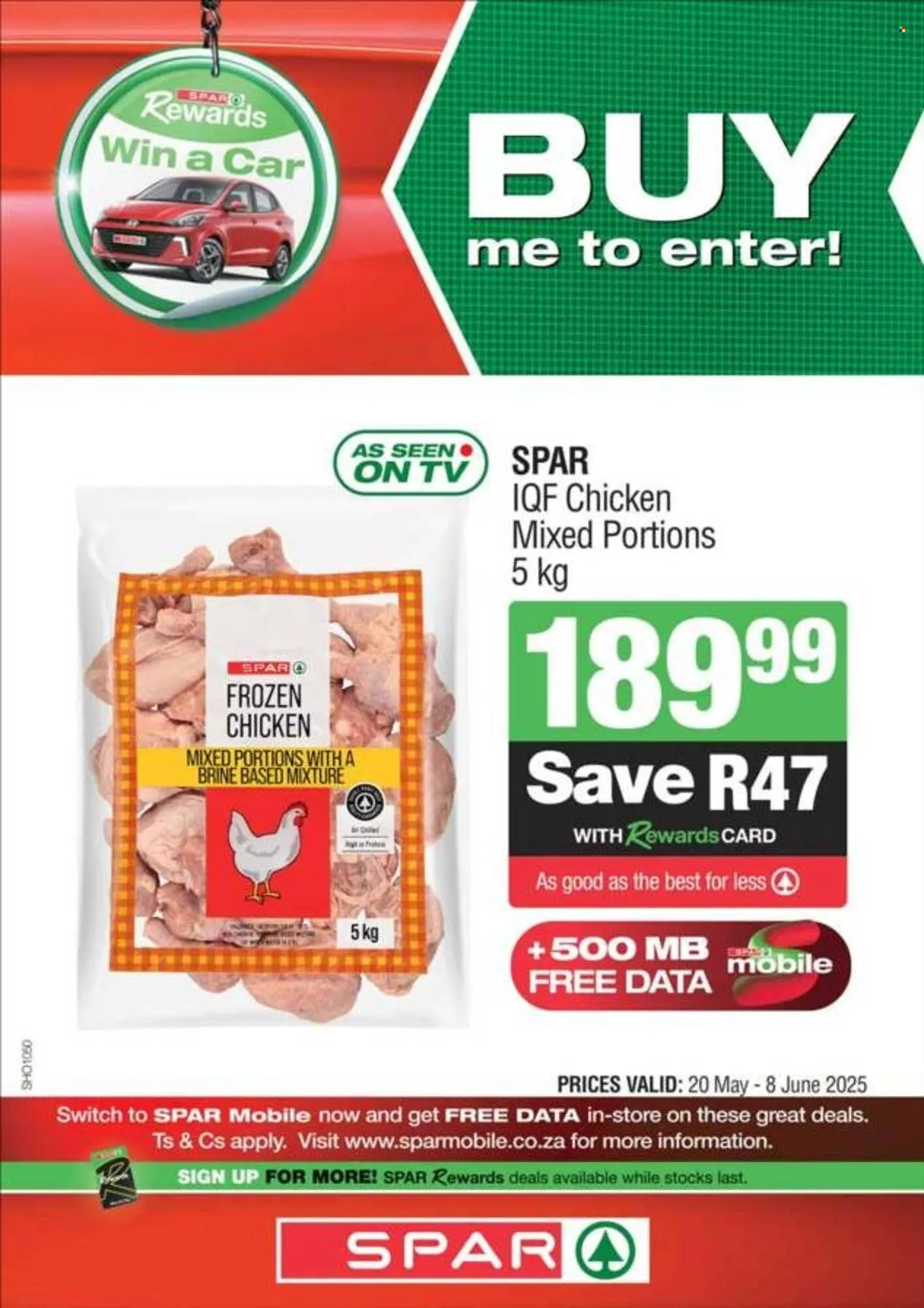 Spar catalogue from 20 May to 8 June 2025 - Catalogue Page 1