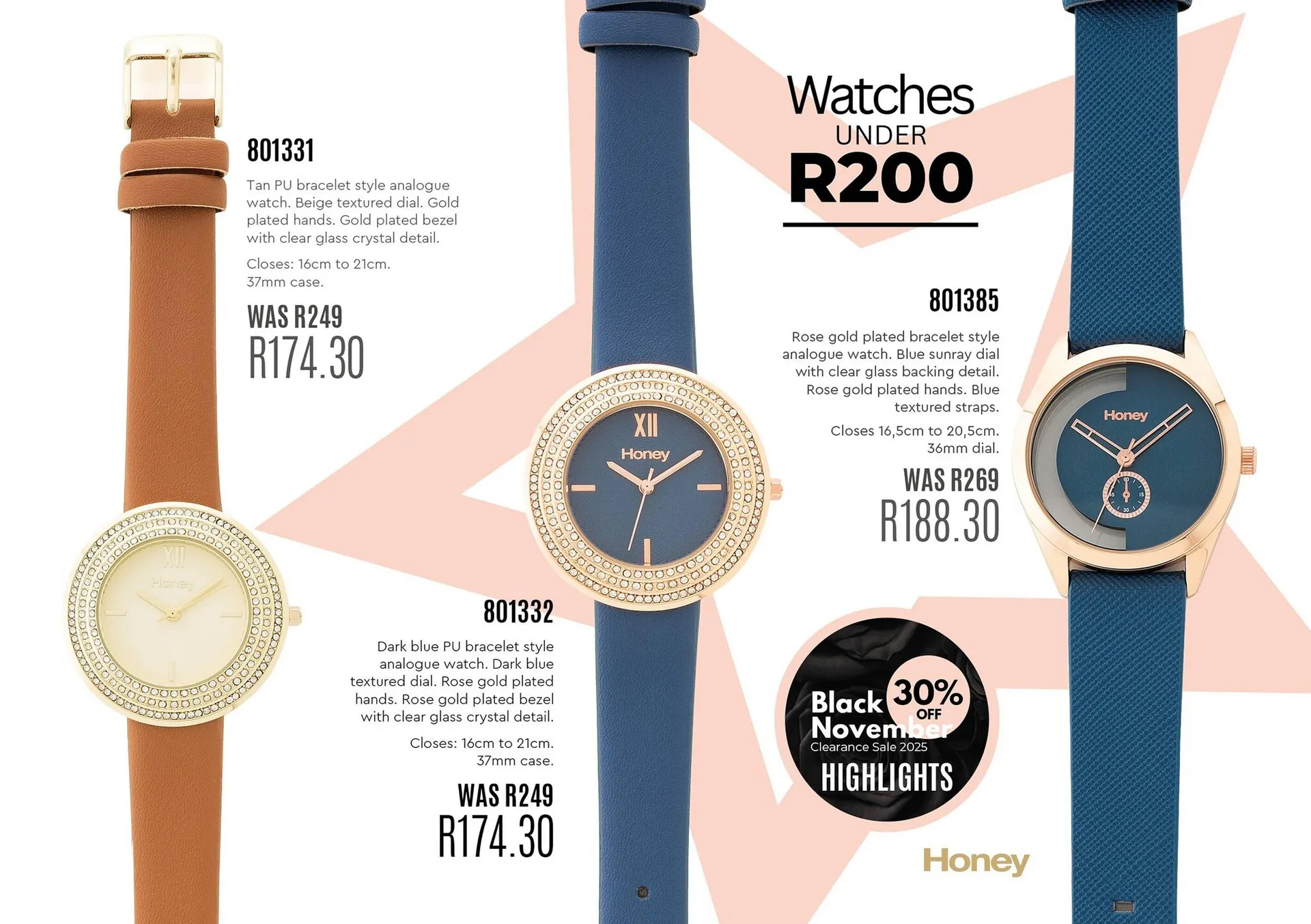 Honey Fashion Accessories catalogue from 5 November to 11 November 2025 - Catalogue Page 1